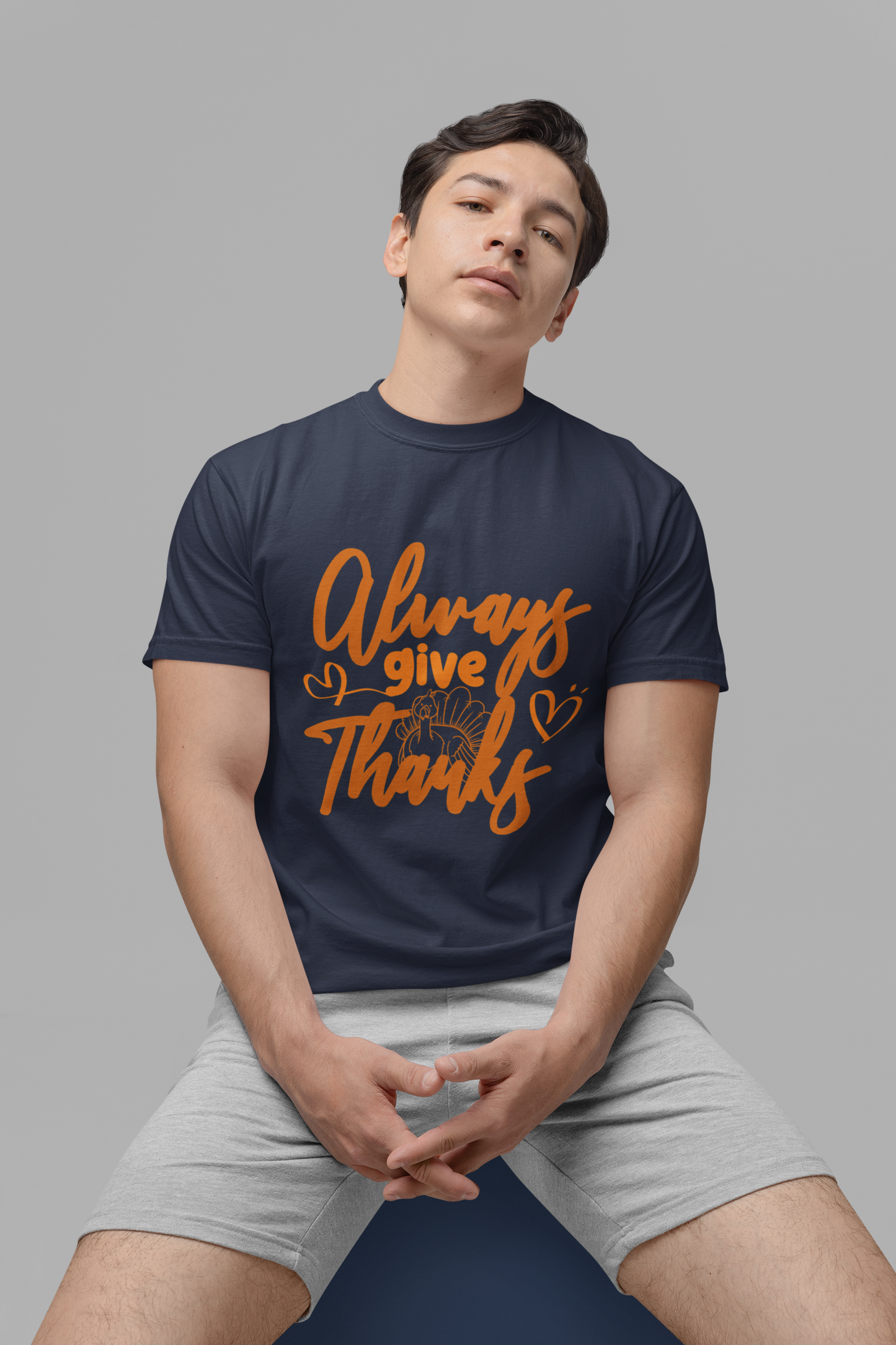 Always Give Thanks Turkey T-Shirt