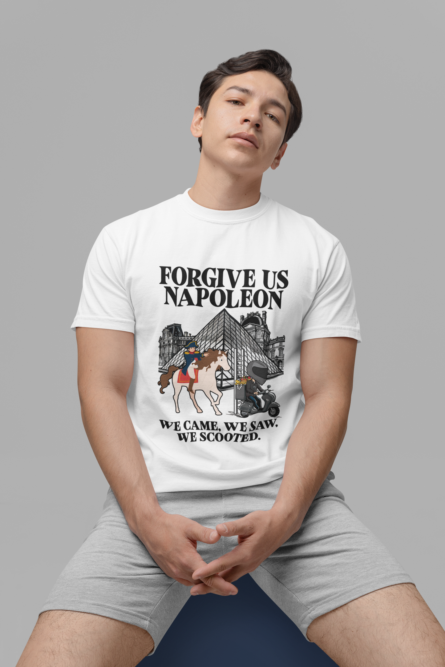 Forgive Us Napoleon – Louvre Museum Heist Tee