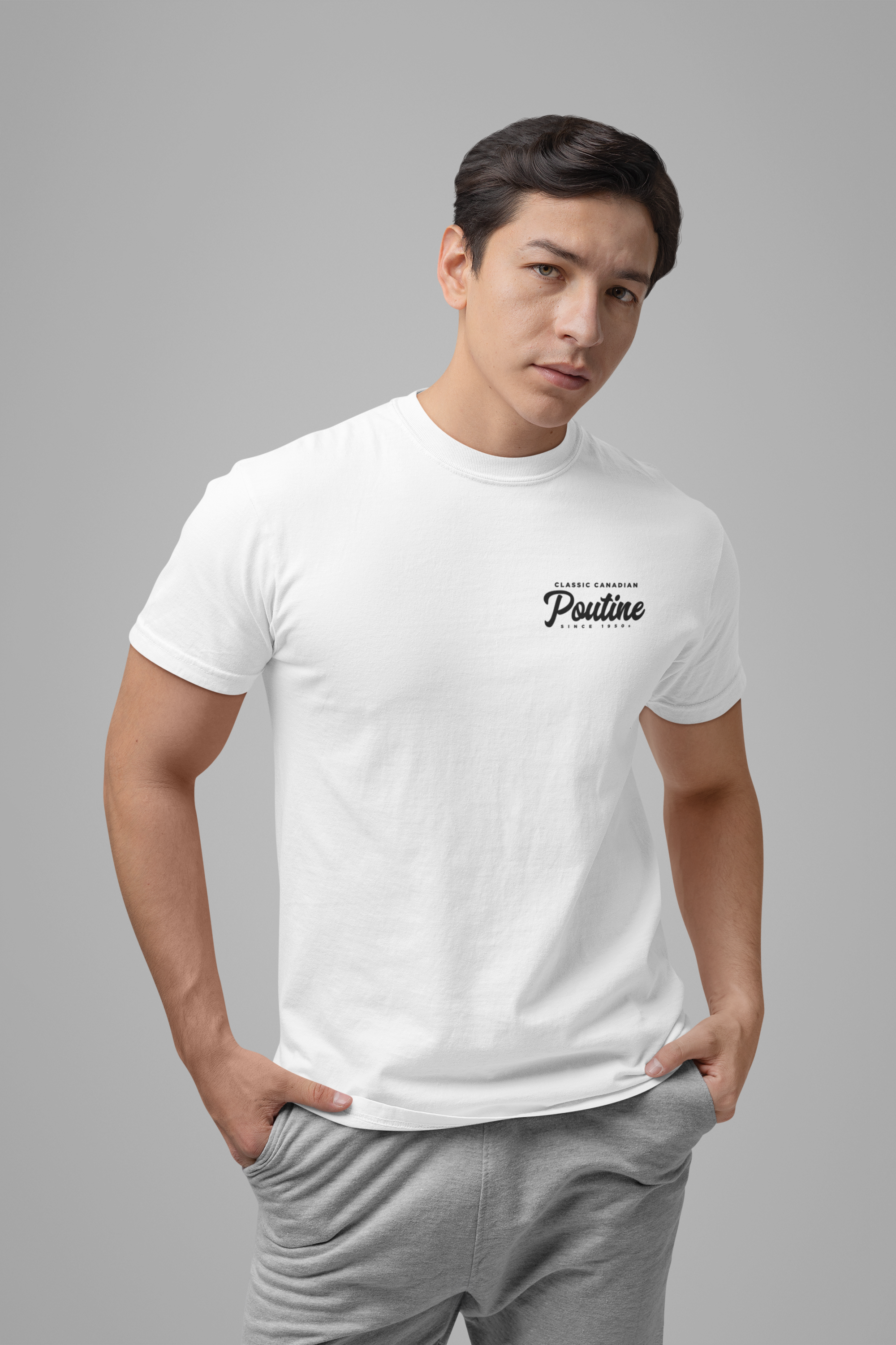 Classic Canadian Poutine T-Shirt – Featuring Traditional Ingredients & Origin Story