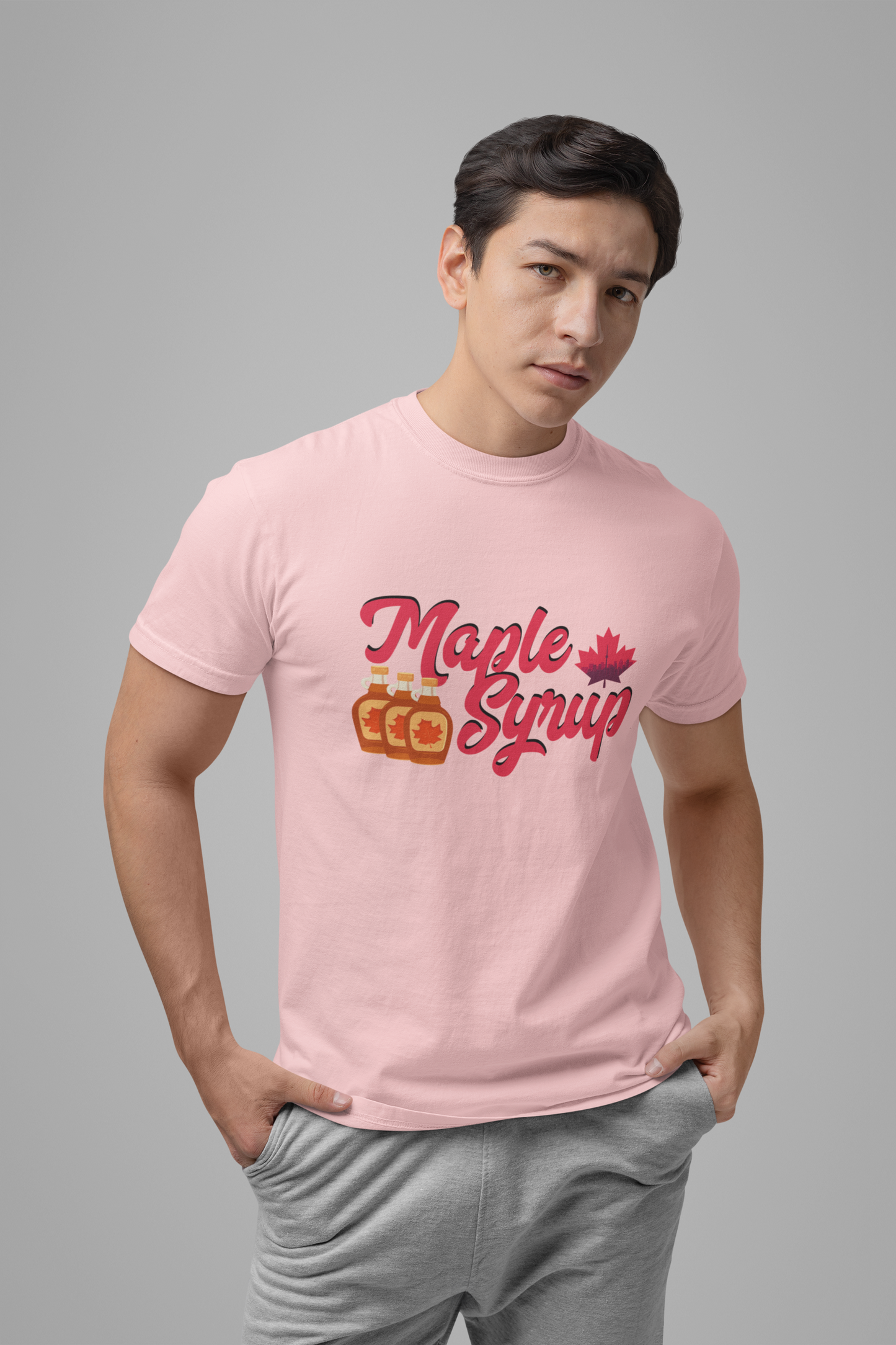 Maple Syrup Breakfast Lovers Tshirt – Waffles, Pancakes & Yogurt