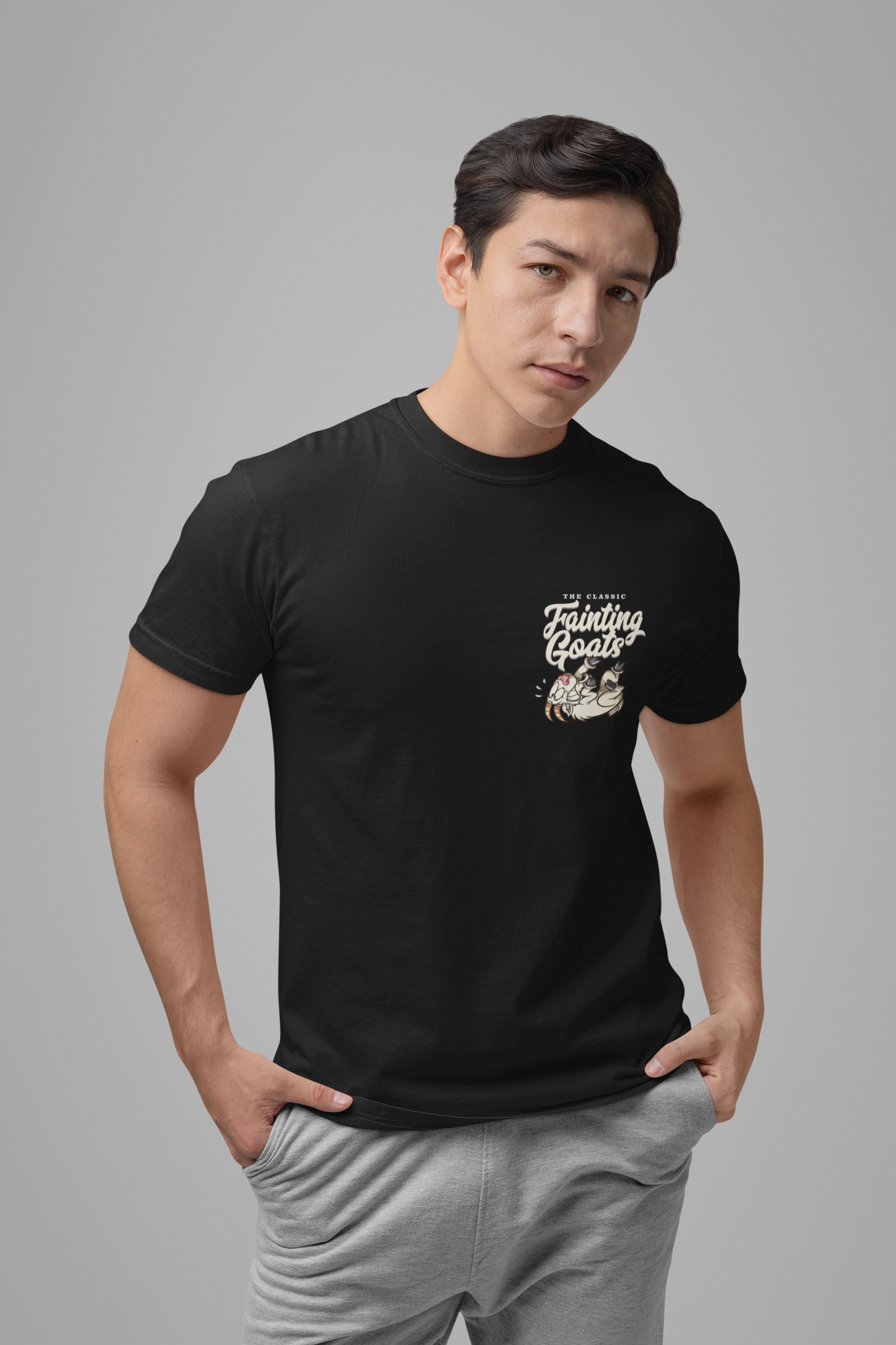 The Classic Fainting Goats Funny T-Shirt