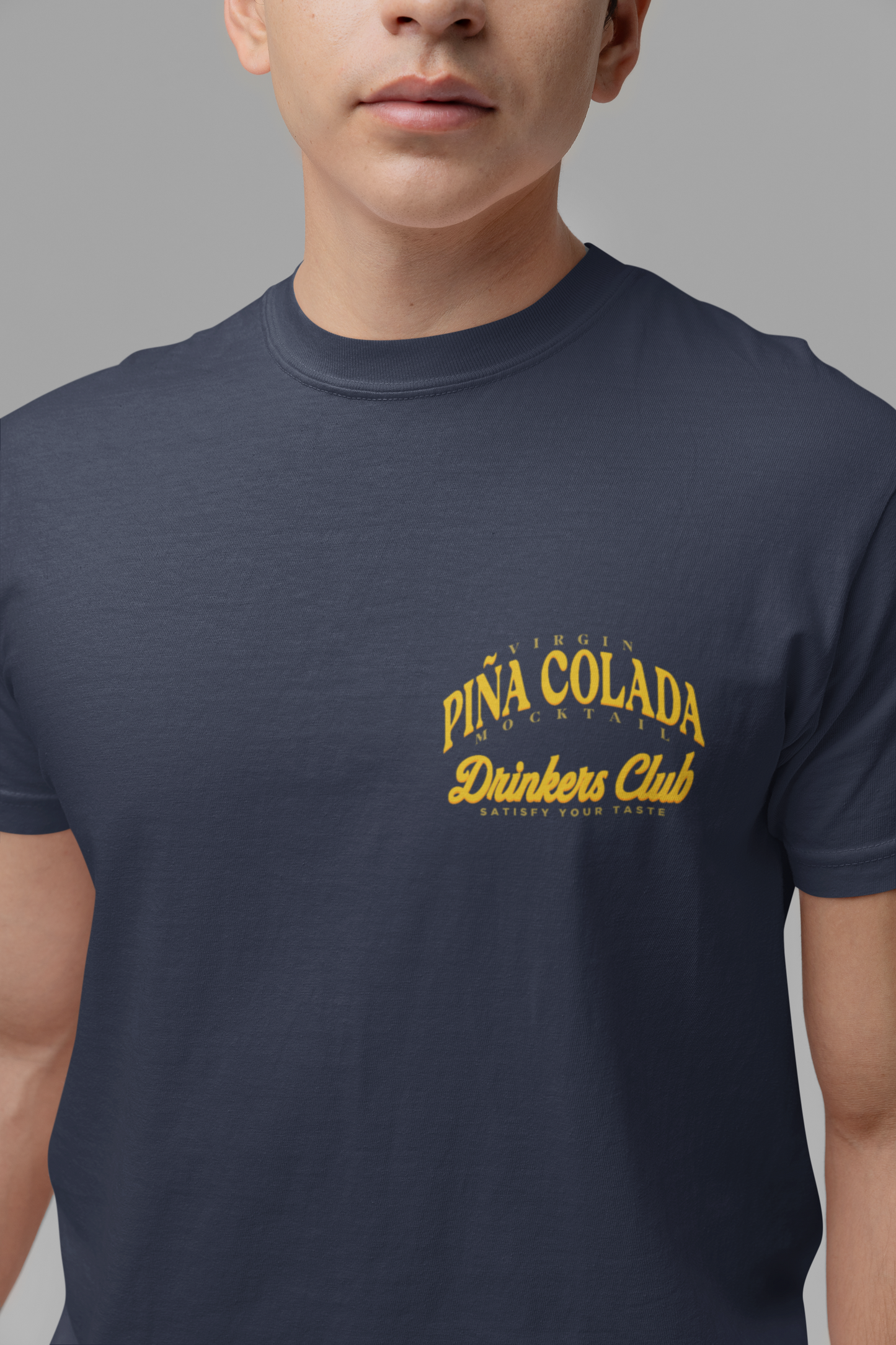 Virgin Pina Colada Mocktail Drinkers Club Tshirt – Satisfy Your Taste