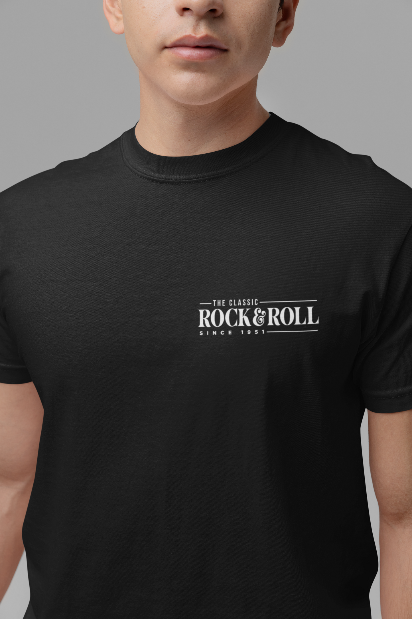ROCK-N-ROLL Fast Hard – Cat Guitarist Tee