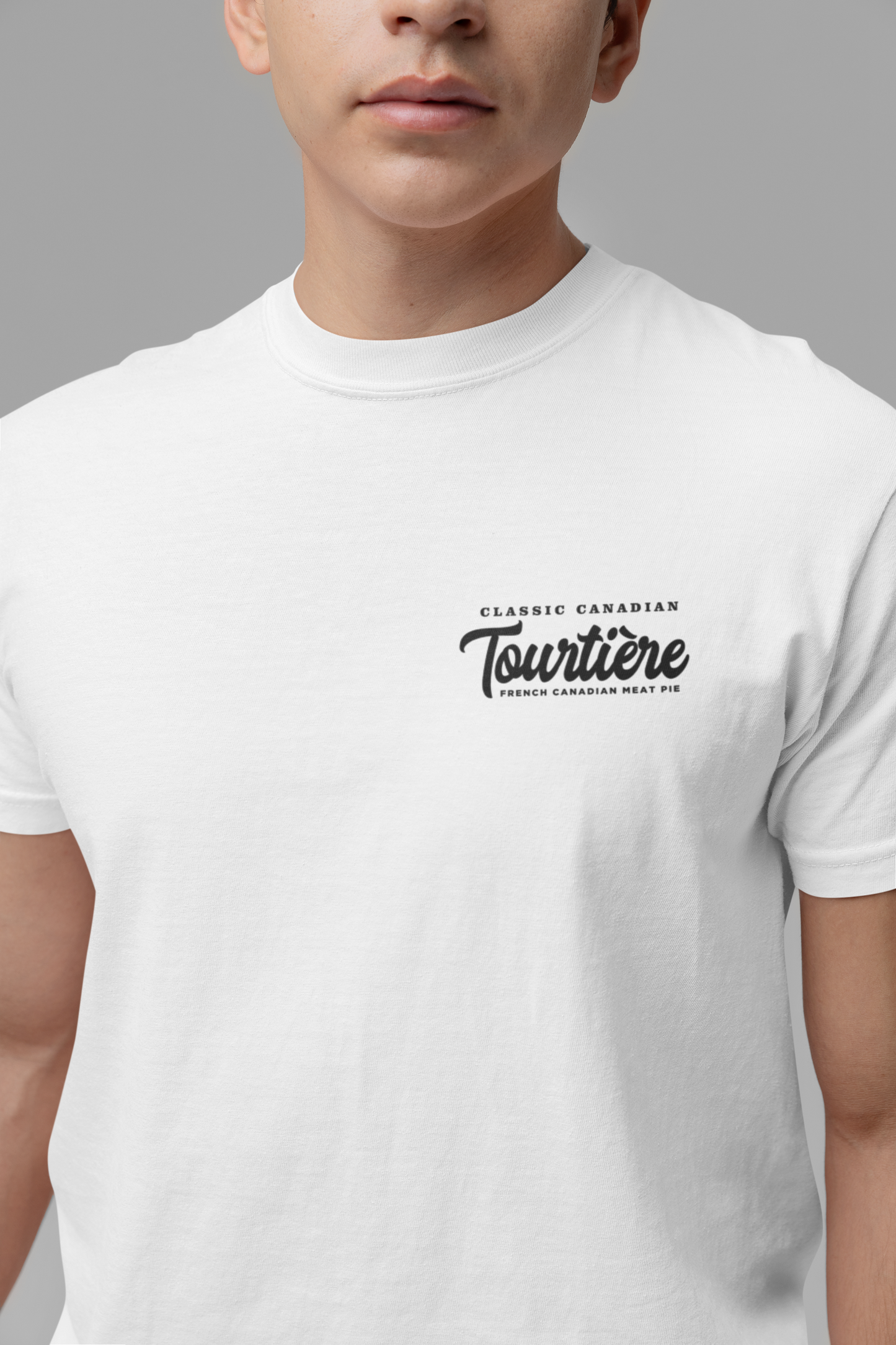 Classic Canadian Tourtiere T-Shirt – Featuring Iconic Ingredients & French Canadian Origins