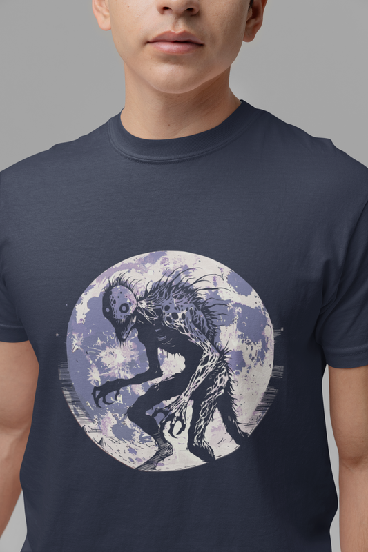 Full Moon Stalker and Hydra Horror T-Shirt