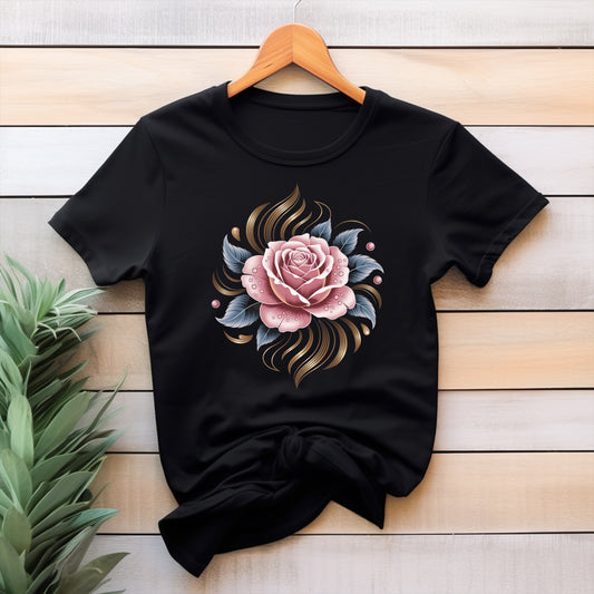 Roses & Rebirth Watercolor T-Shirt