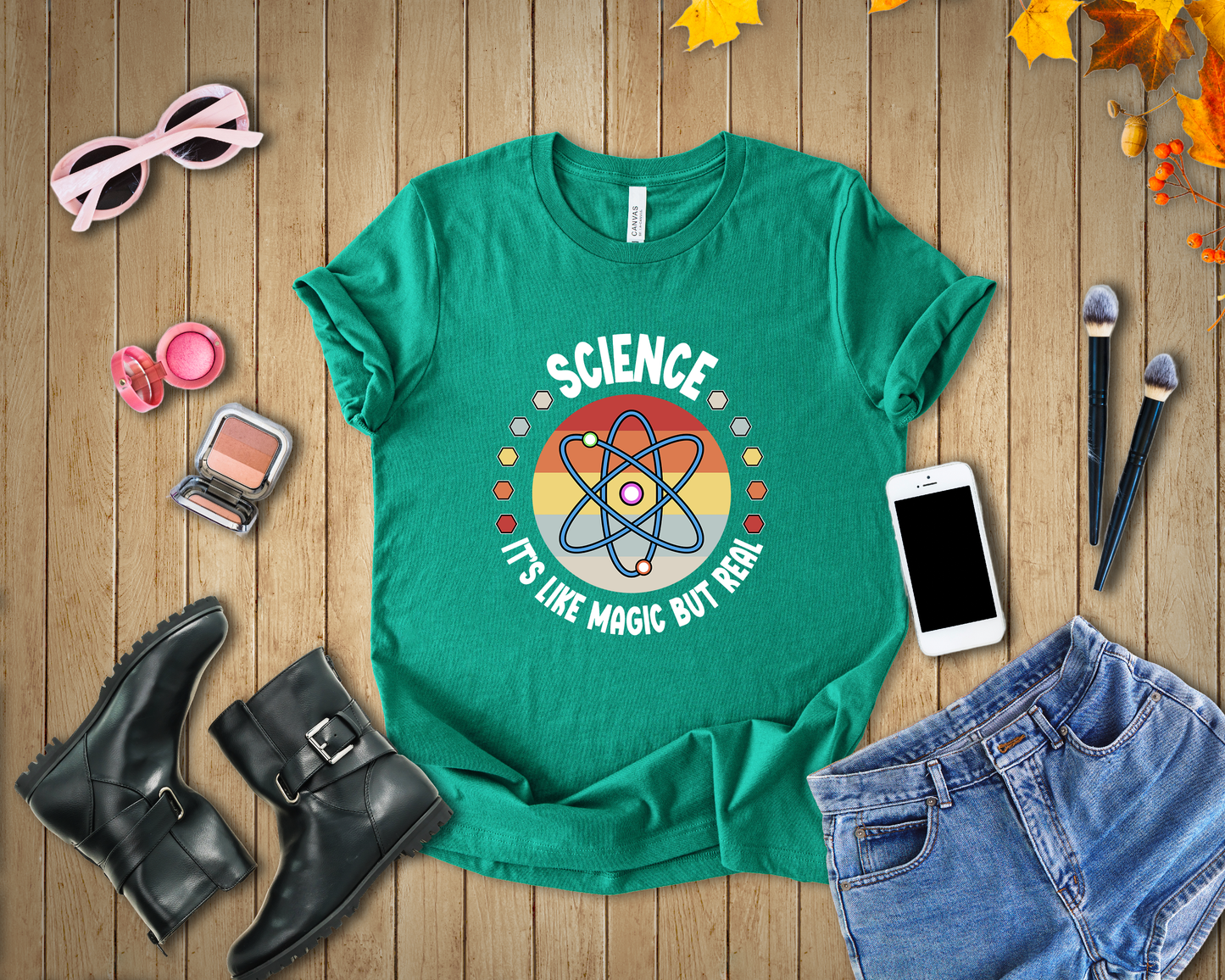 Science It’s Like Magic But Real T-Shirt – Funny Science Quote Tee