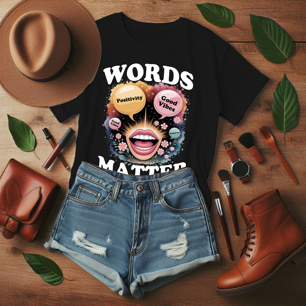 Words Matter Positive Energy T-Shirt