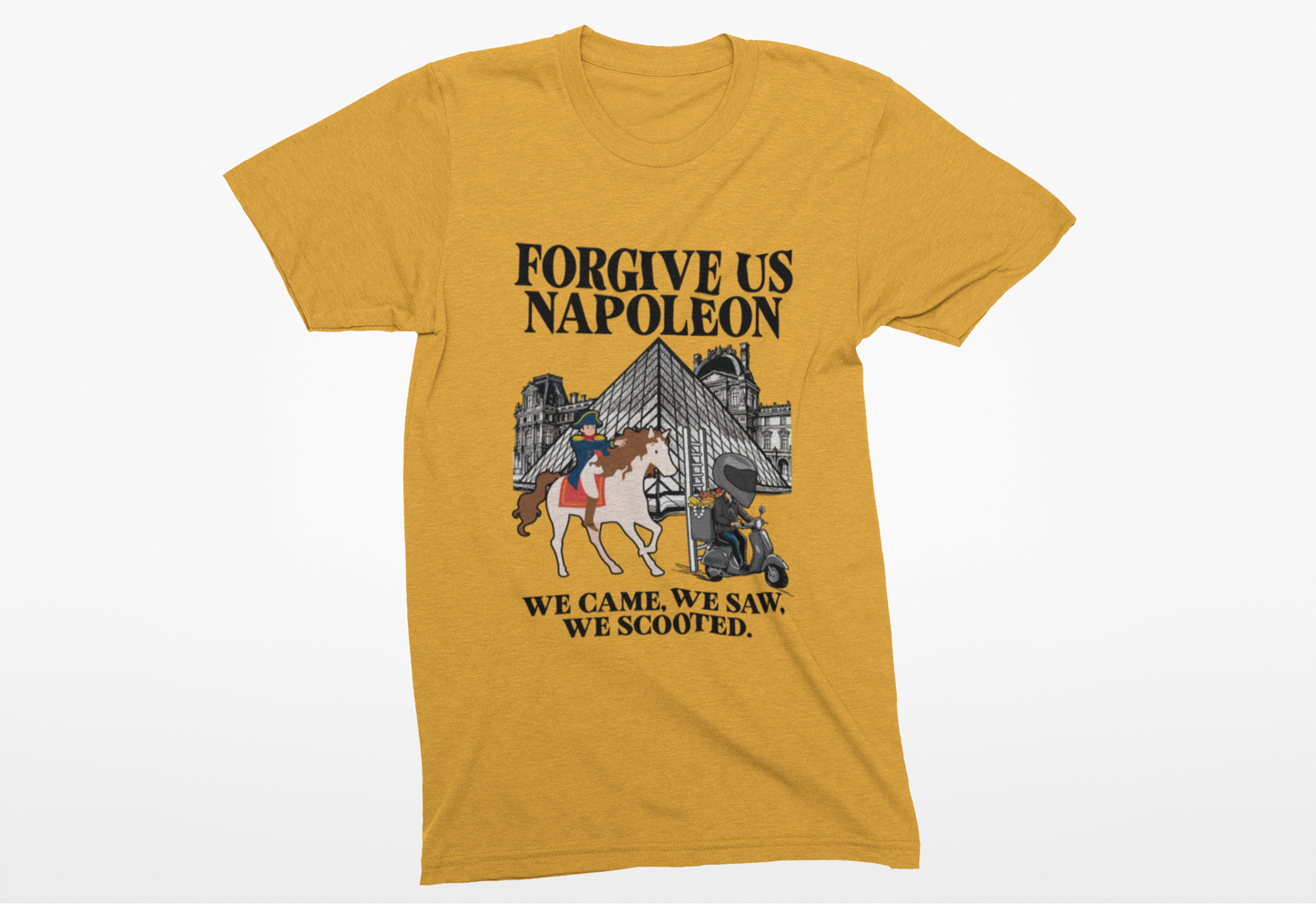 Forgive Us Napoleon – Louvre Museum Heist Tee