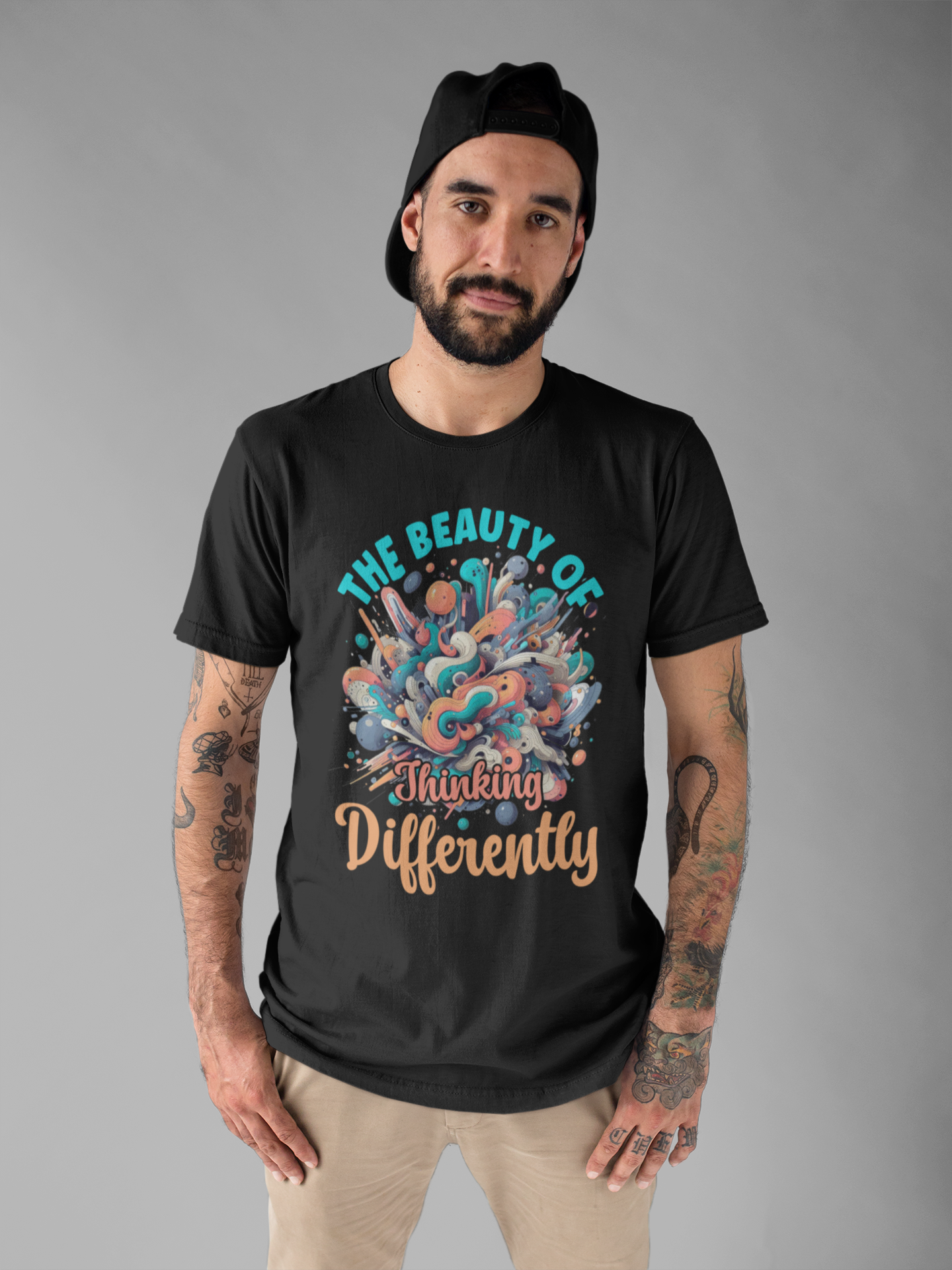 The Beauty of Thinking Differently Tshirt – Abstract Thinking Graphic