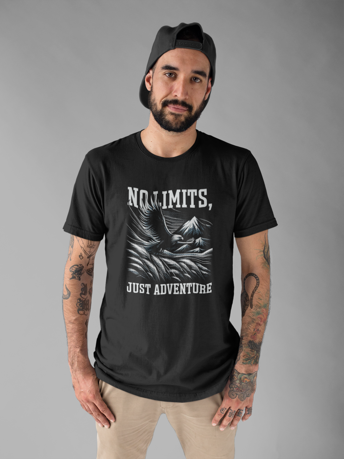 Wild and Free - No Limits Adventure Eagle T-Shirt