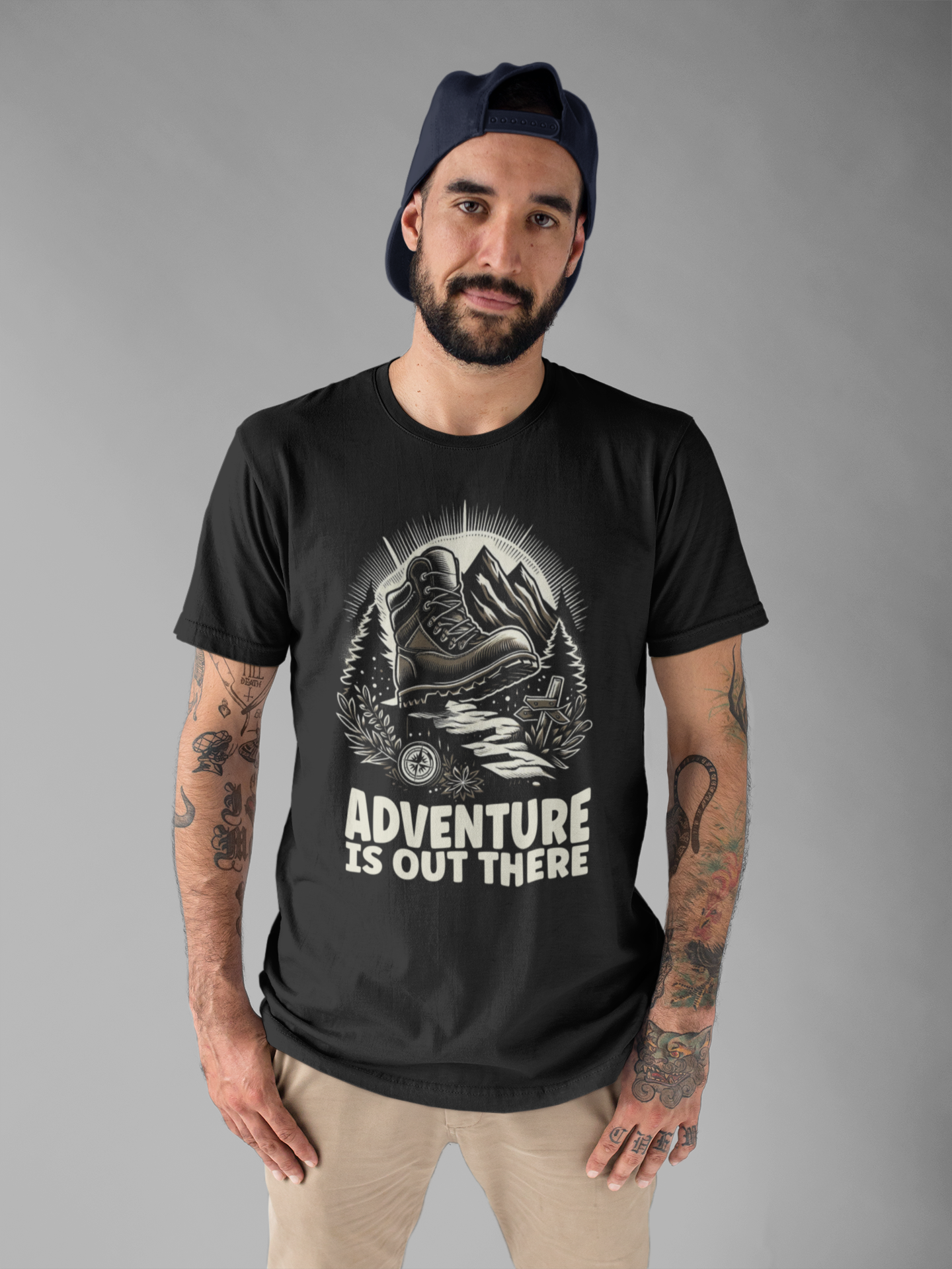 Explore More Worry Less Hiking Adventure Boot T-Shirt