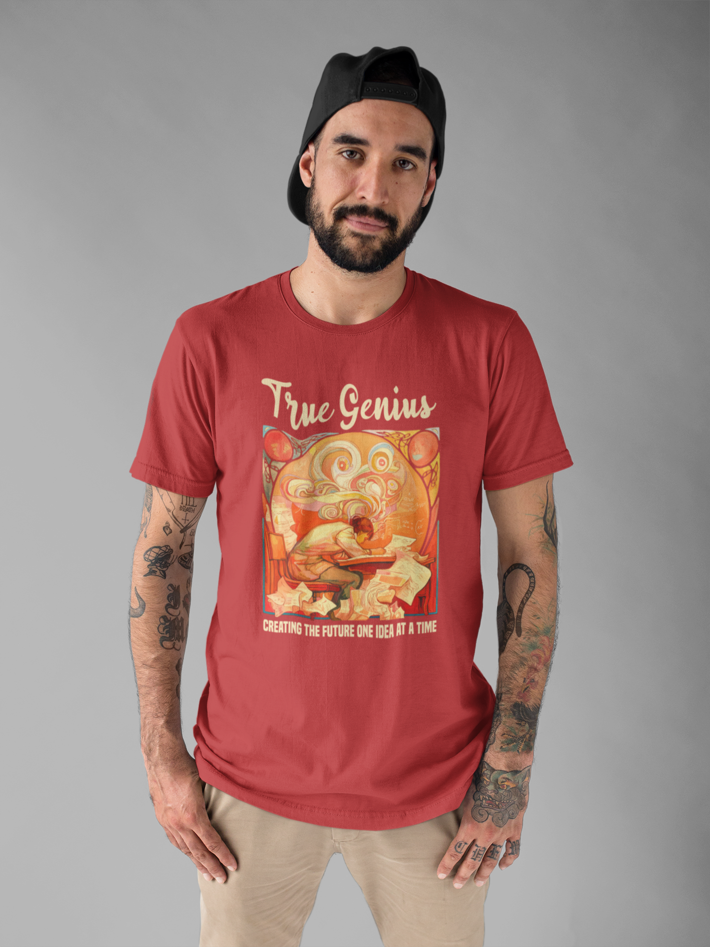 Genius at Work Tee, Smart Humor Shirt, Academic Energy Top, Funny Intelligence Graphic Tee, Clever Nerd Gift