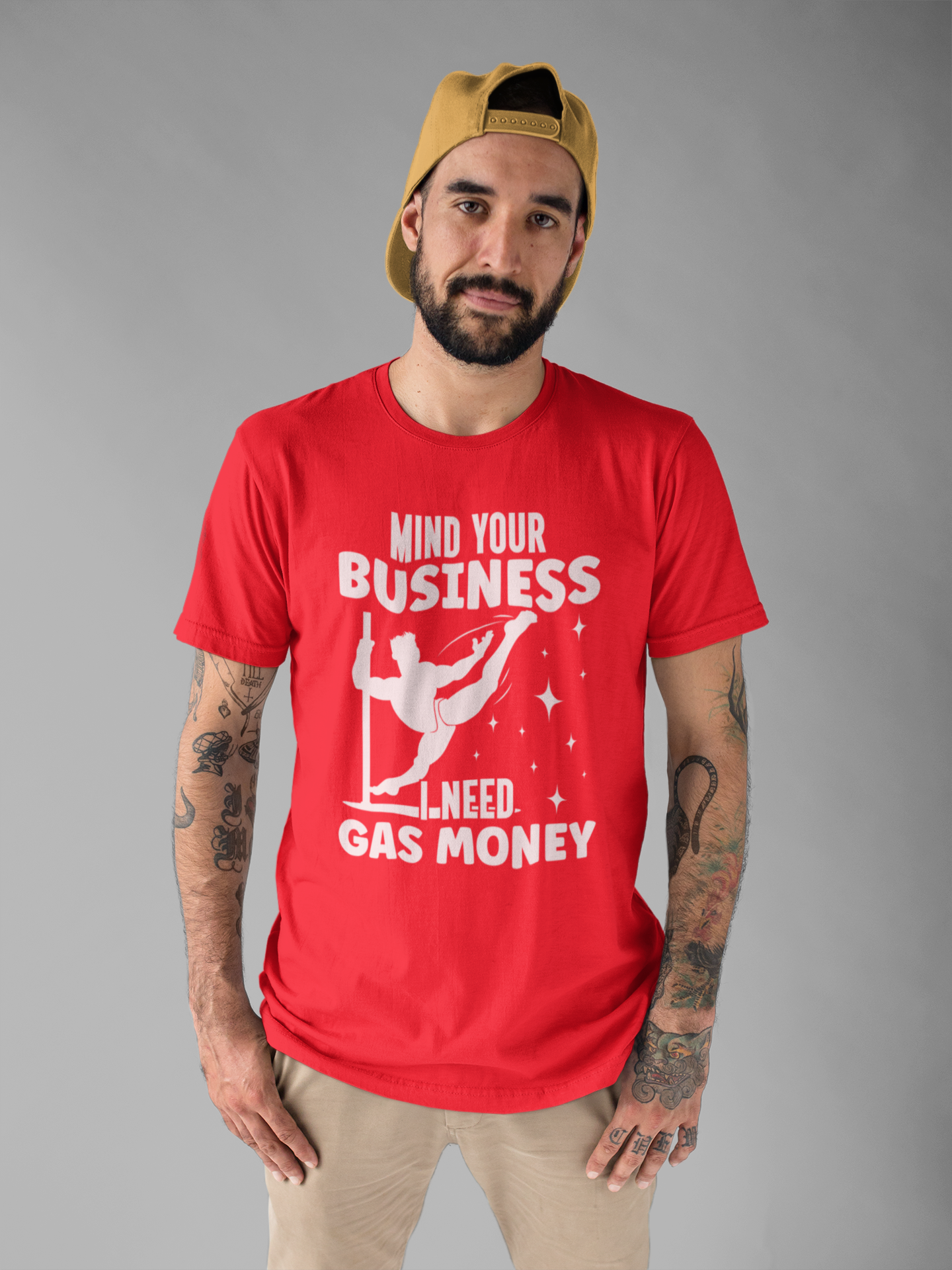 Mind Your Business I Need Gas Money Shirt, Funny Pole Dancing Tee, Sarcastic Dancer Shirt, Pole Fitness Gift, Graphic Dance Shirt