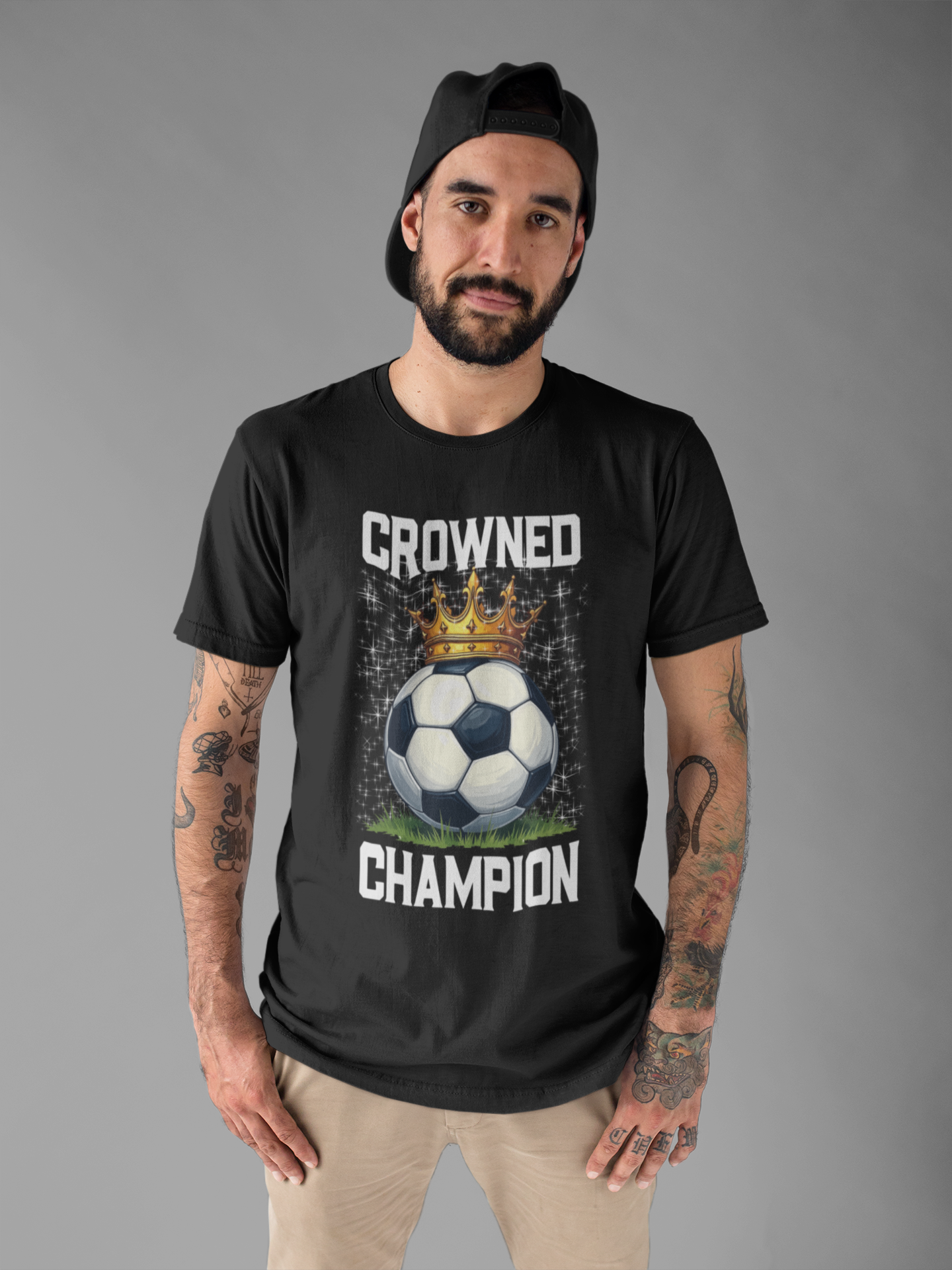 Crowned Champion Shirt, Victory Tee, Motivational Sports Shirt, Winning Mindset Top, Athlete Gift Tee, Hustle Hard Shirt