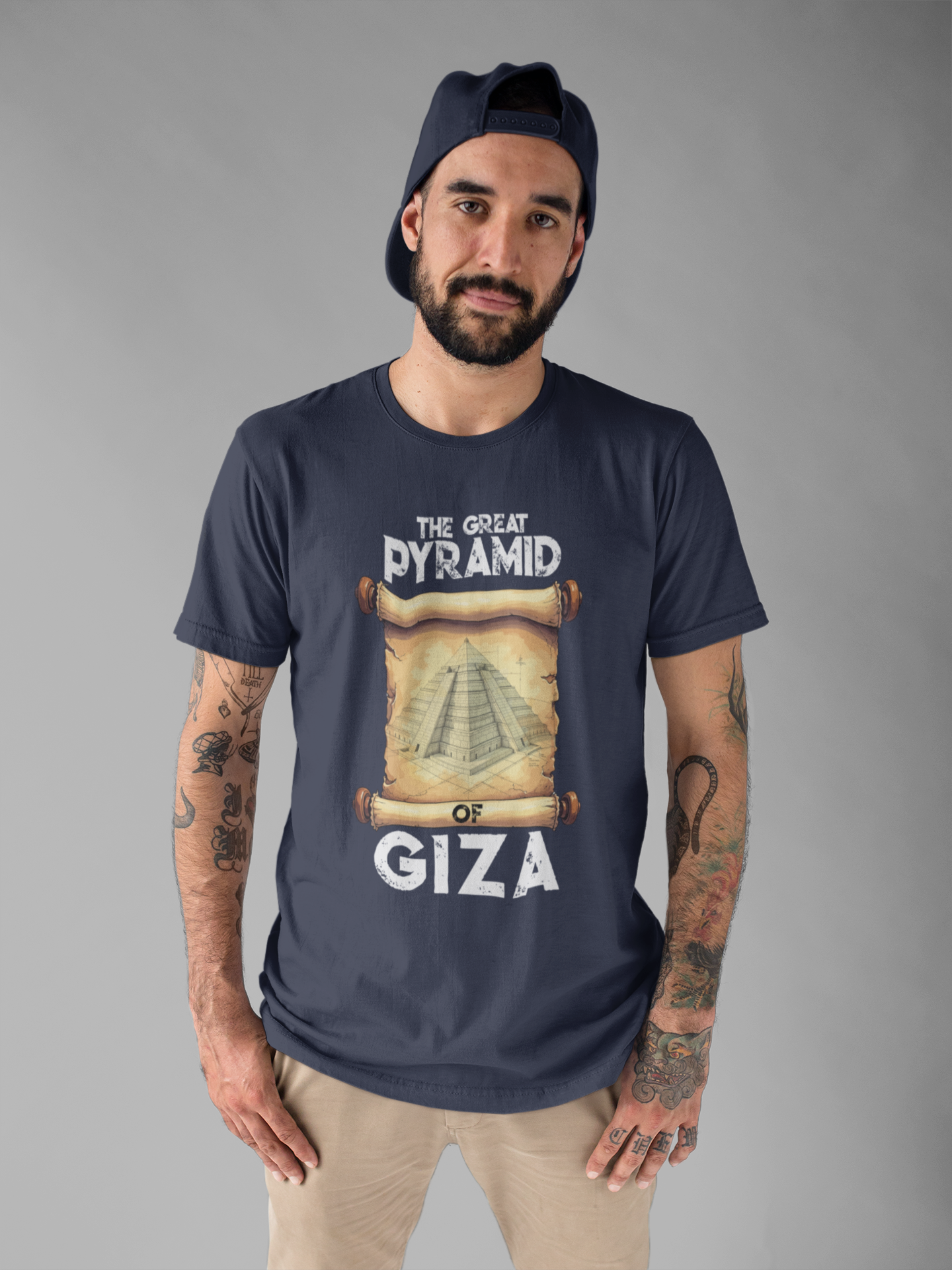 Pyramid Blueprint Tee, Ancient Design Shirt, Egypt History Graphic Tee, Architectural Genius Top, Cultural Heritage Gift