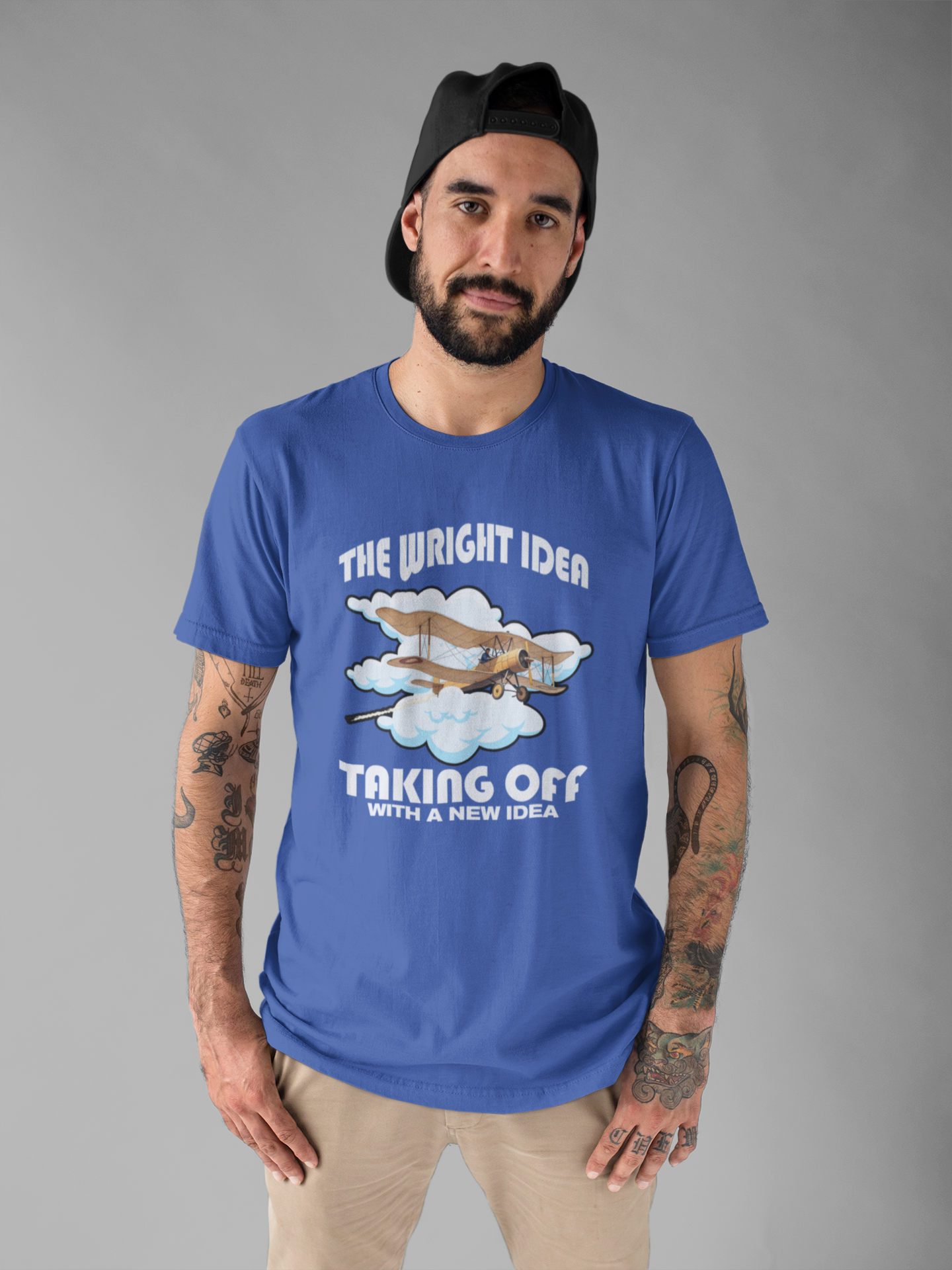 The Wright Idea Tee, Aviation Pioneer Shirt, Flight History Graphic Tee, Air Travel Tribute Top, Genius Mind Gift Shirt