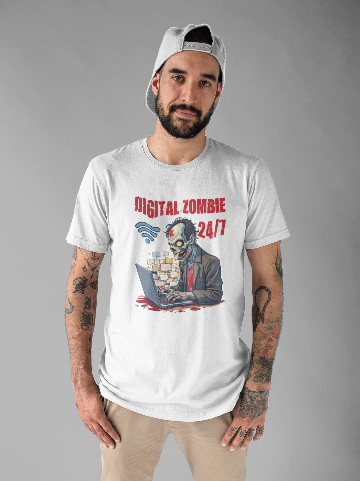 Chronically Online Tee, Internet Addict Shirt, Social Media Humor Graphic, Digital Life Top, Always Plugged In Gift