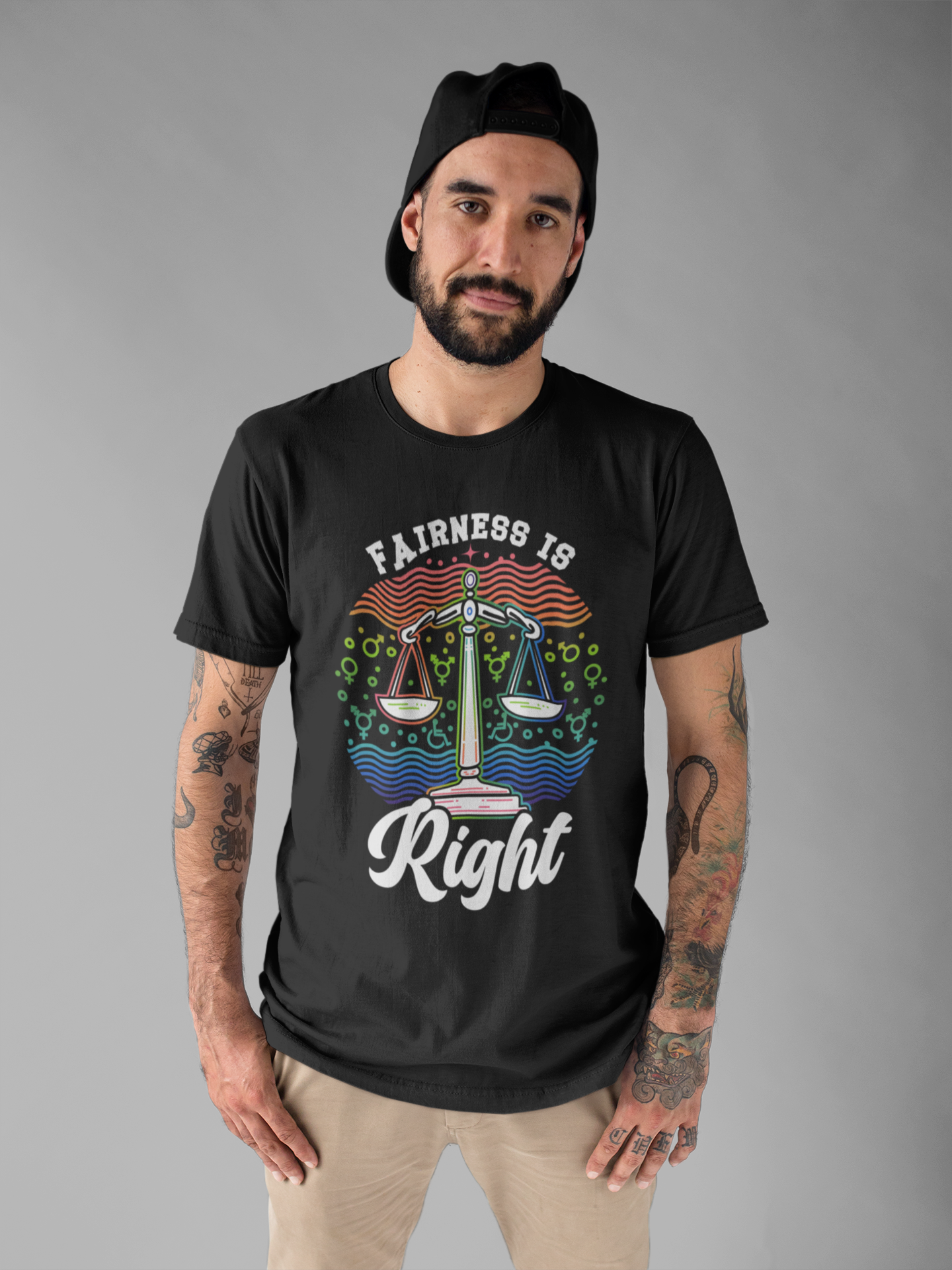 Fairness Is Right – Equality for All Graphic T-Shirt