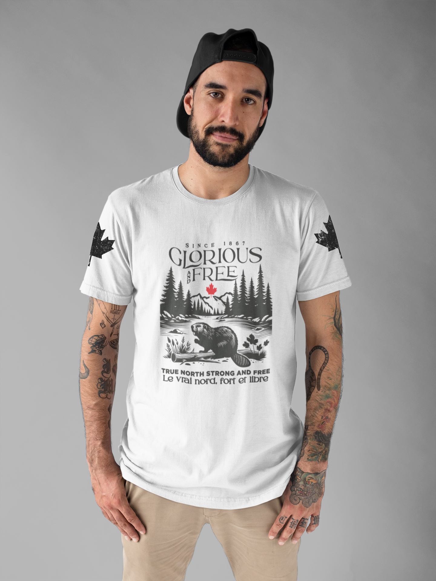 Canada Beaver Glorious North T-Shirt