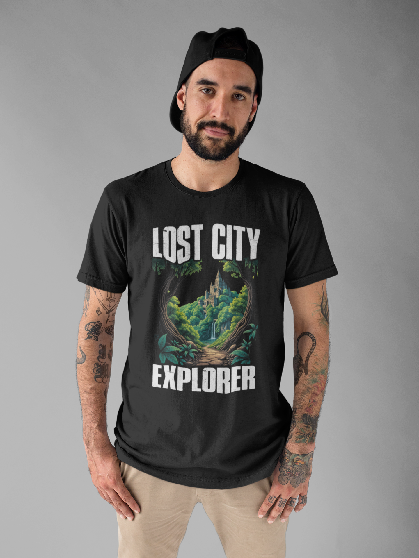 Lost City Explorer Tee, History Adventure Shirt, Archaeology Trek Top, Ancient Mystery Graphic, Discovery Fan Gift