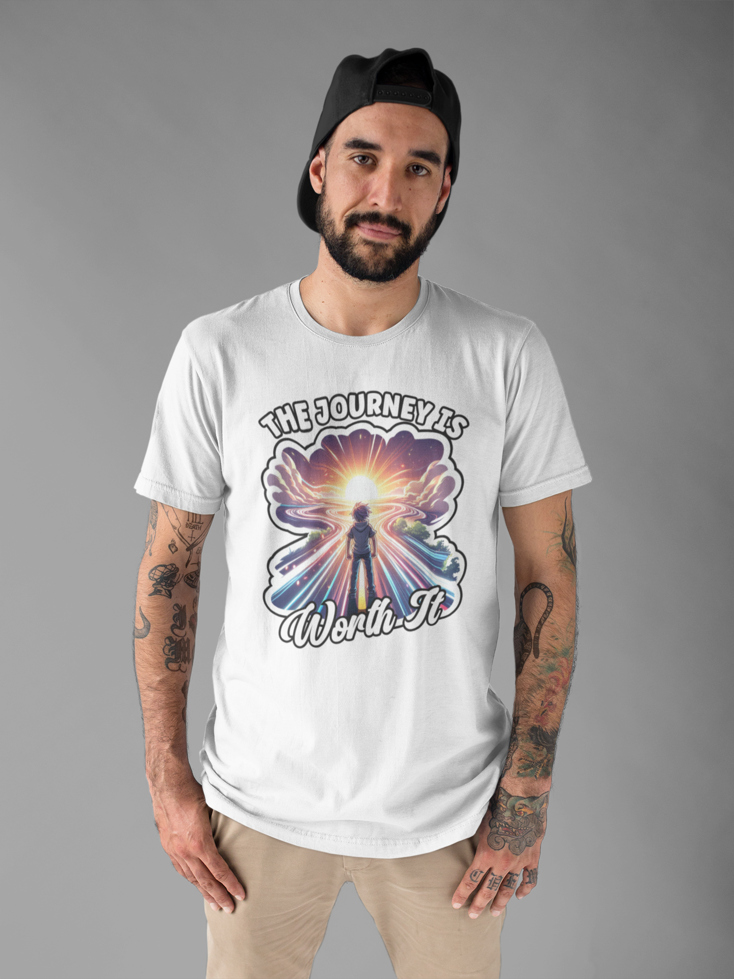 The Journey Is Worth It | Inspirational Adventure & Motivation T-Shirt