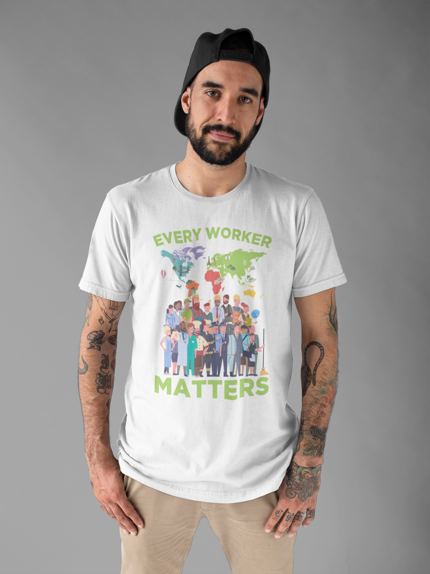 Every Worker Matters Shirt, Labor Rights Tee, Workplace Equality Shirt, Union Strong Shirt, Support Workers Gift Tee