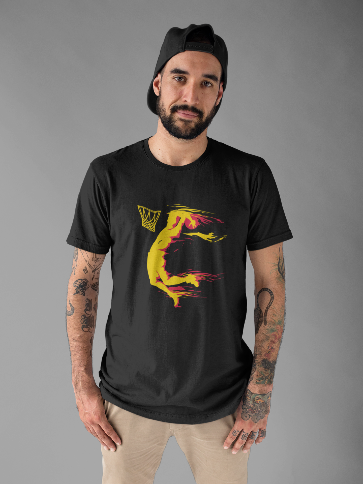 Slam Dunk King Basketball Graphic Tee for Court Rulers Who Bring Power Style and Flight Every Time They Throw Down the Rim