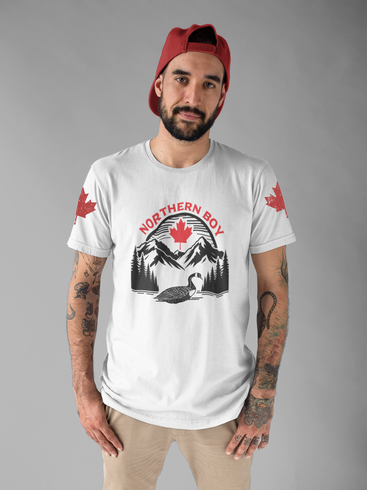 Northern Boy Lake Goose T-Shirt