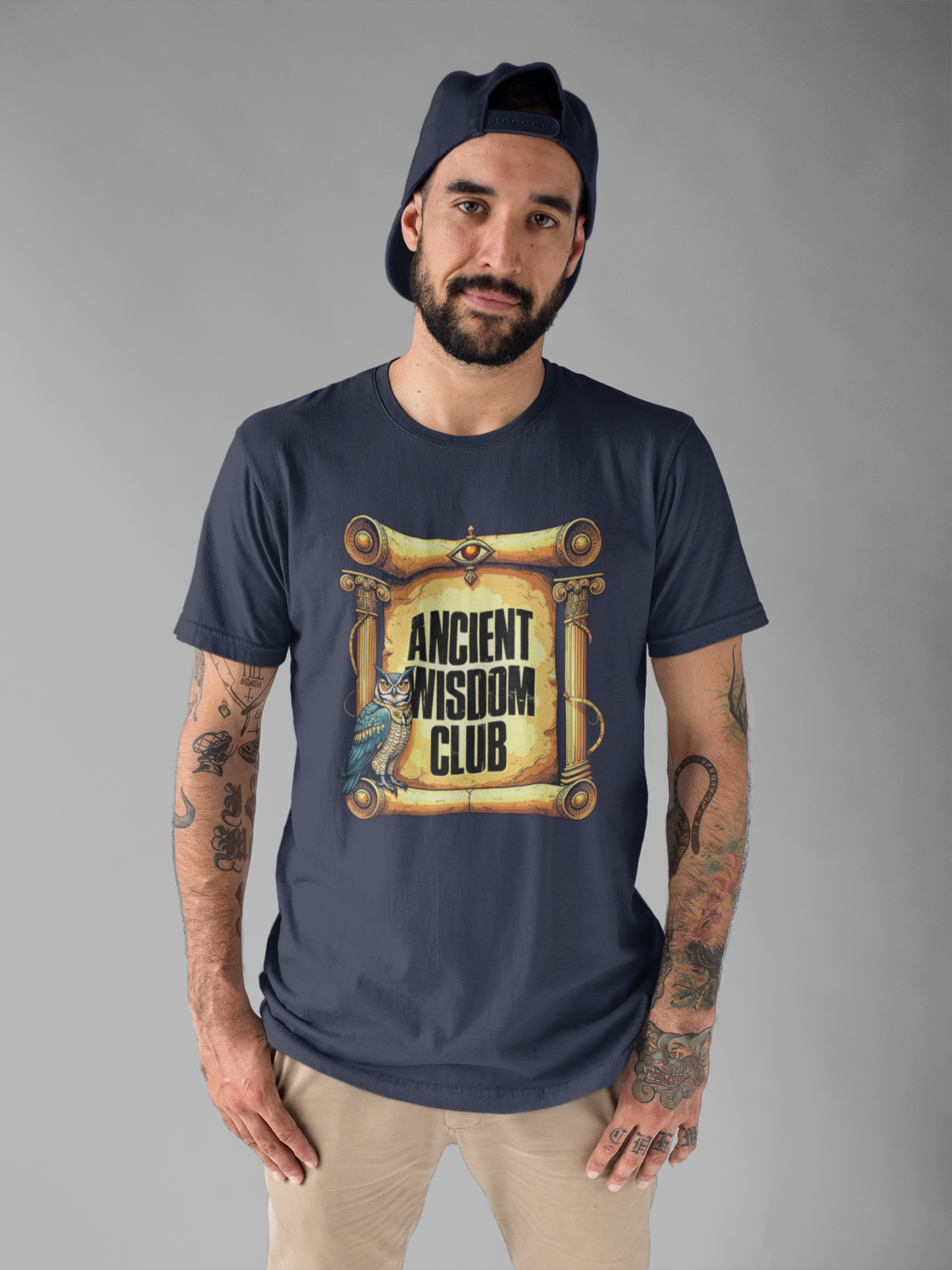 Ancient Wisdom Club Tee, History Knowledge Shirt, Classic Thinkers Graphic Tee, Timeless Insight Top, Philosophy Fan Gift