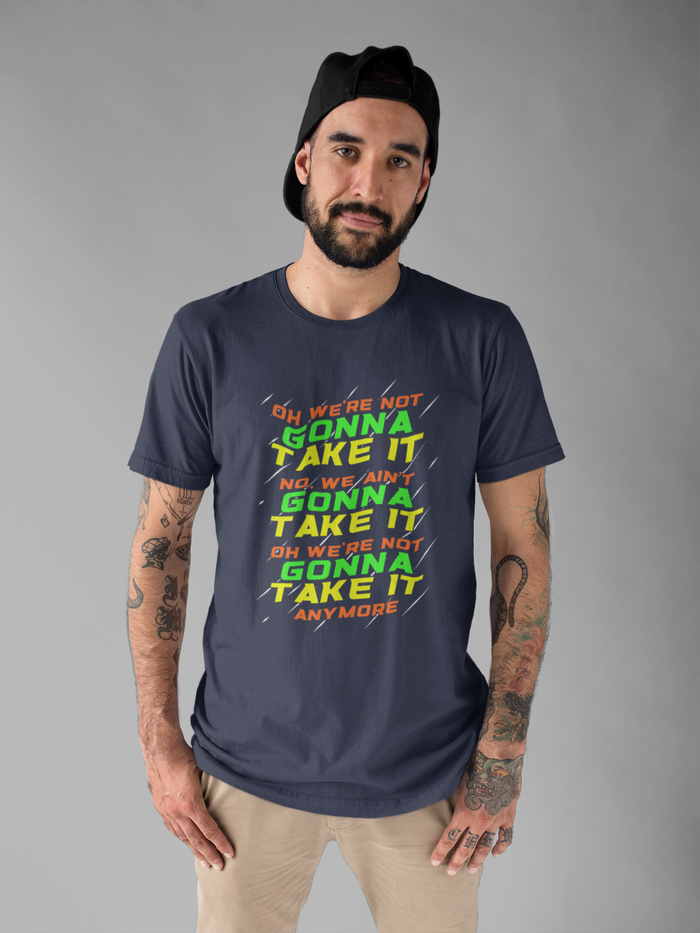 Not Gonna Take It Anymore T-Shirt – Bold Rebellion and Empowerment Statement Tee