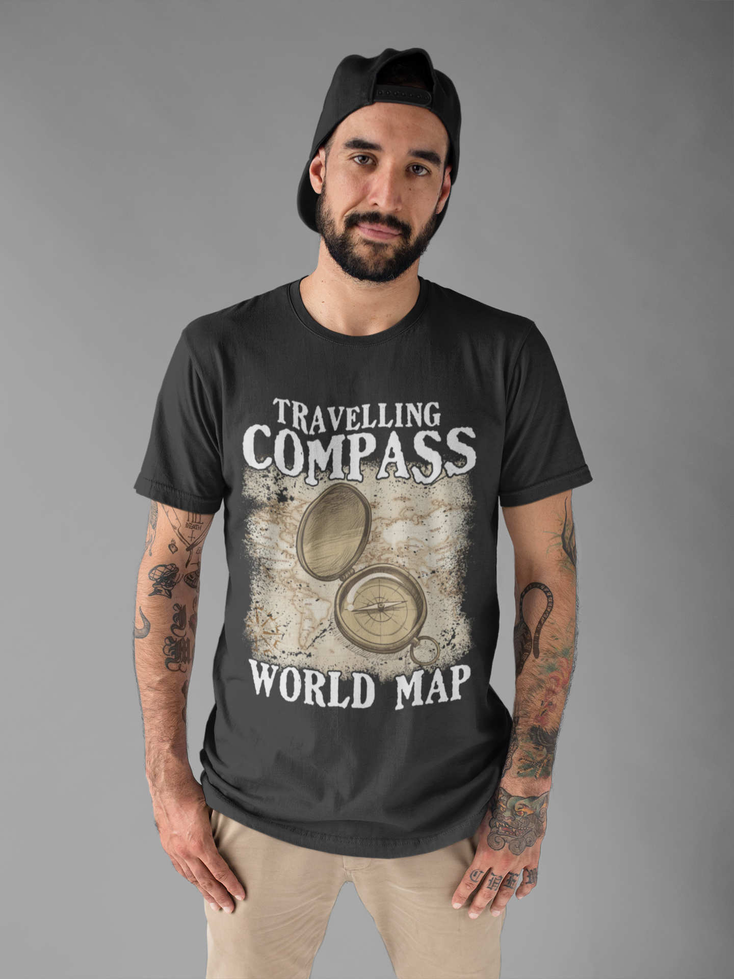 Traveling Compass - Adventure & Wanderlust T-Shirt