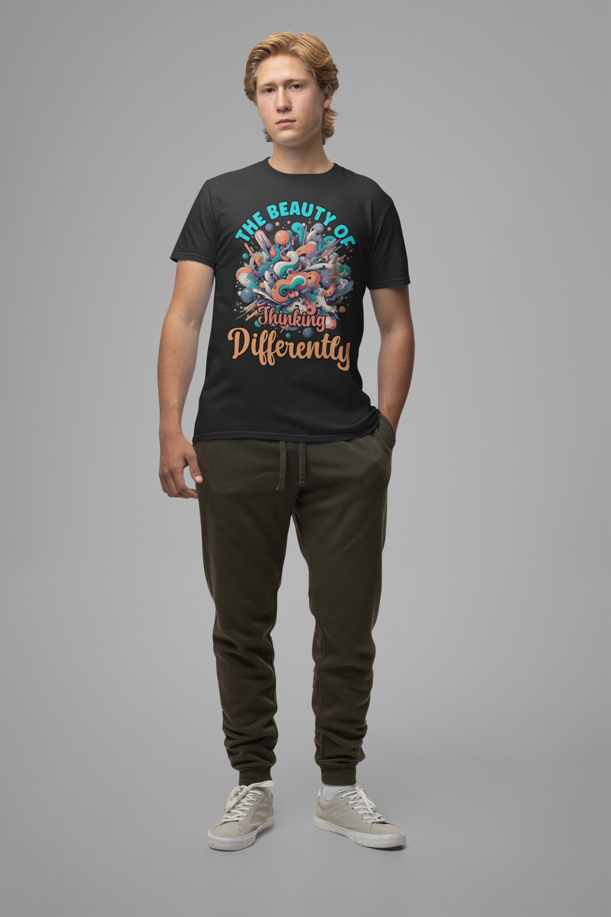 The Beauty of Thinking Differently Tshirt – Abstract Thinking Graphic