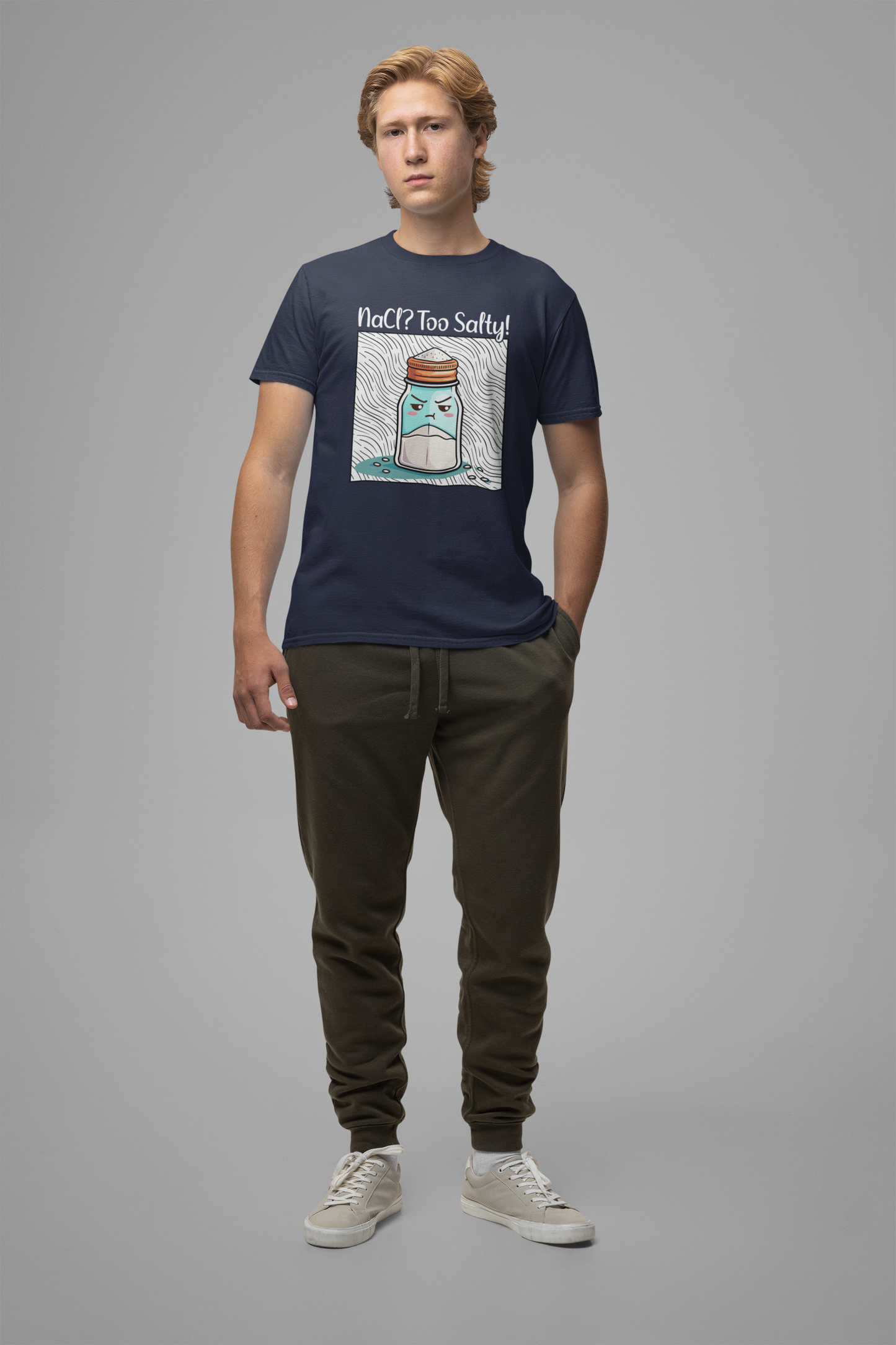 NaCl Too Salty Tee, Chemistry Joke Shirt, Funny Science Pun Top, Periodic Table Humor Tee, Sarcastic Nerd Gift Shirt