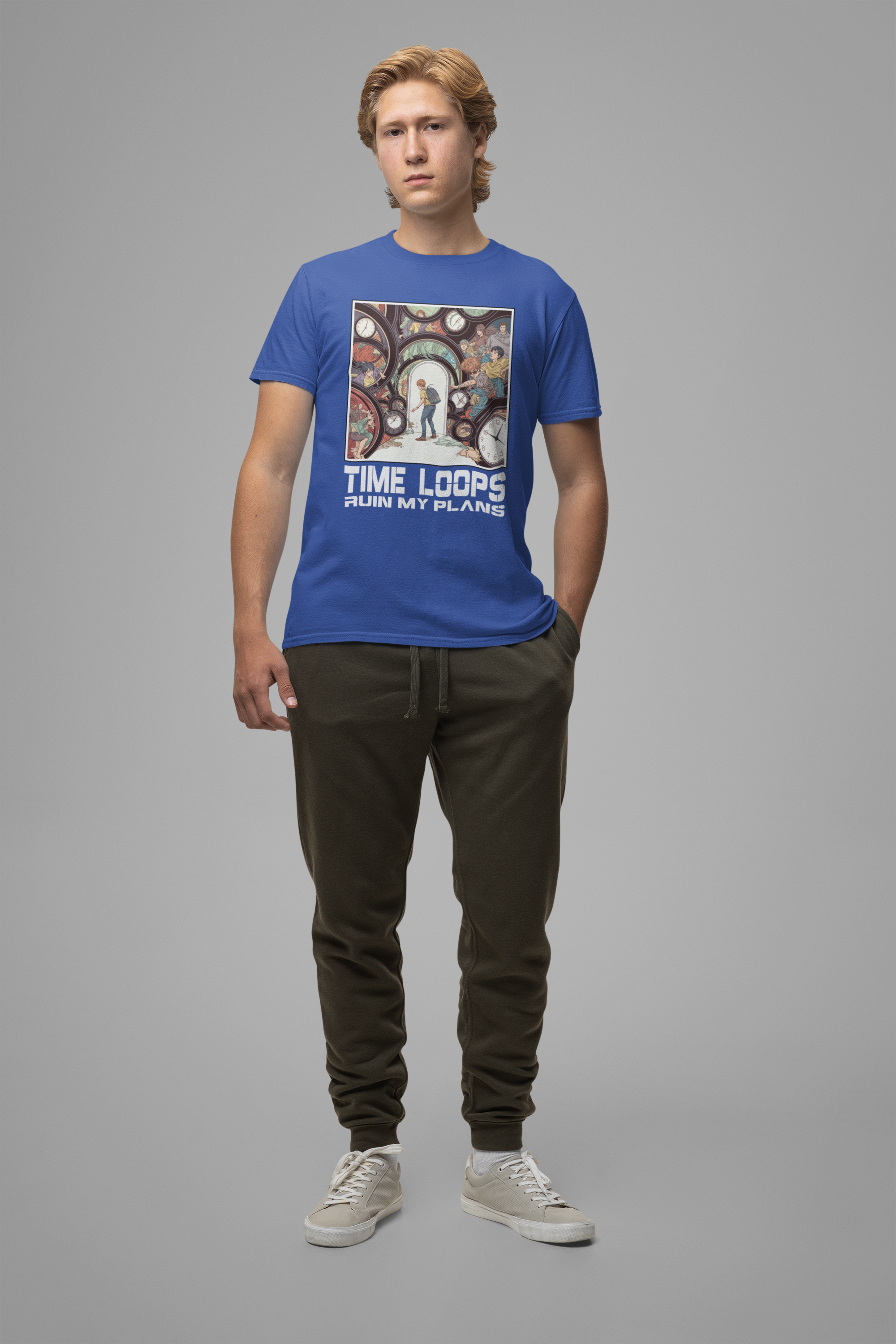 Time Loops Ruin My Plans Tee, Sci-Fi Humor Shirt, Time Travel Frustration Top, Alternate Reality Graphic Tee, Paradox Gift