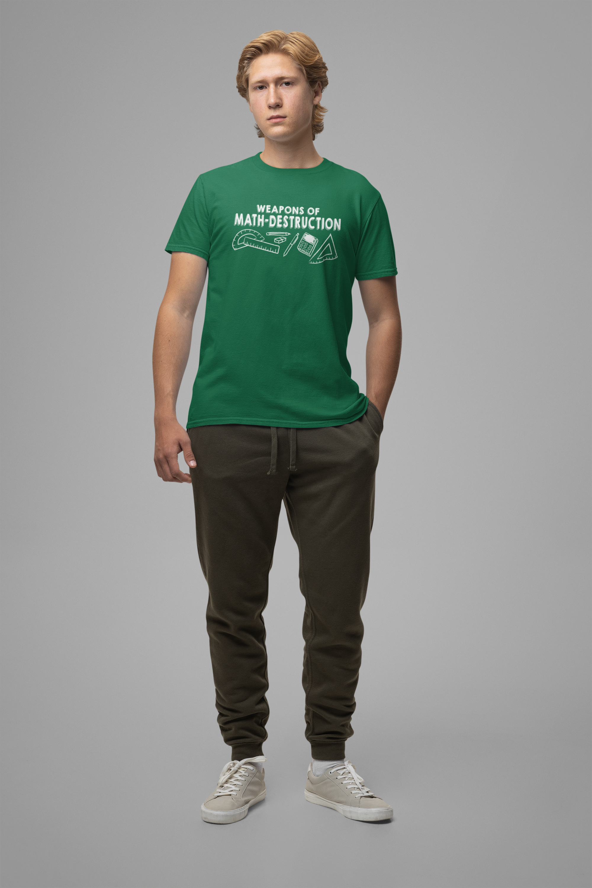 Math Geek Humor T-Shirt – Weapons of Math Destruction