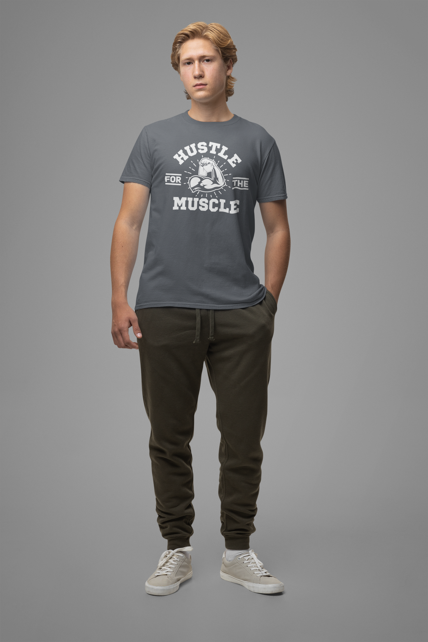 Hustle for the Muscle Bold Workout Tee for Strength Seekers and Gym Lovers Who Lift Heavy Live Loud and Power Through with Style