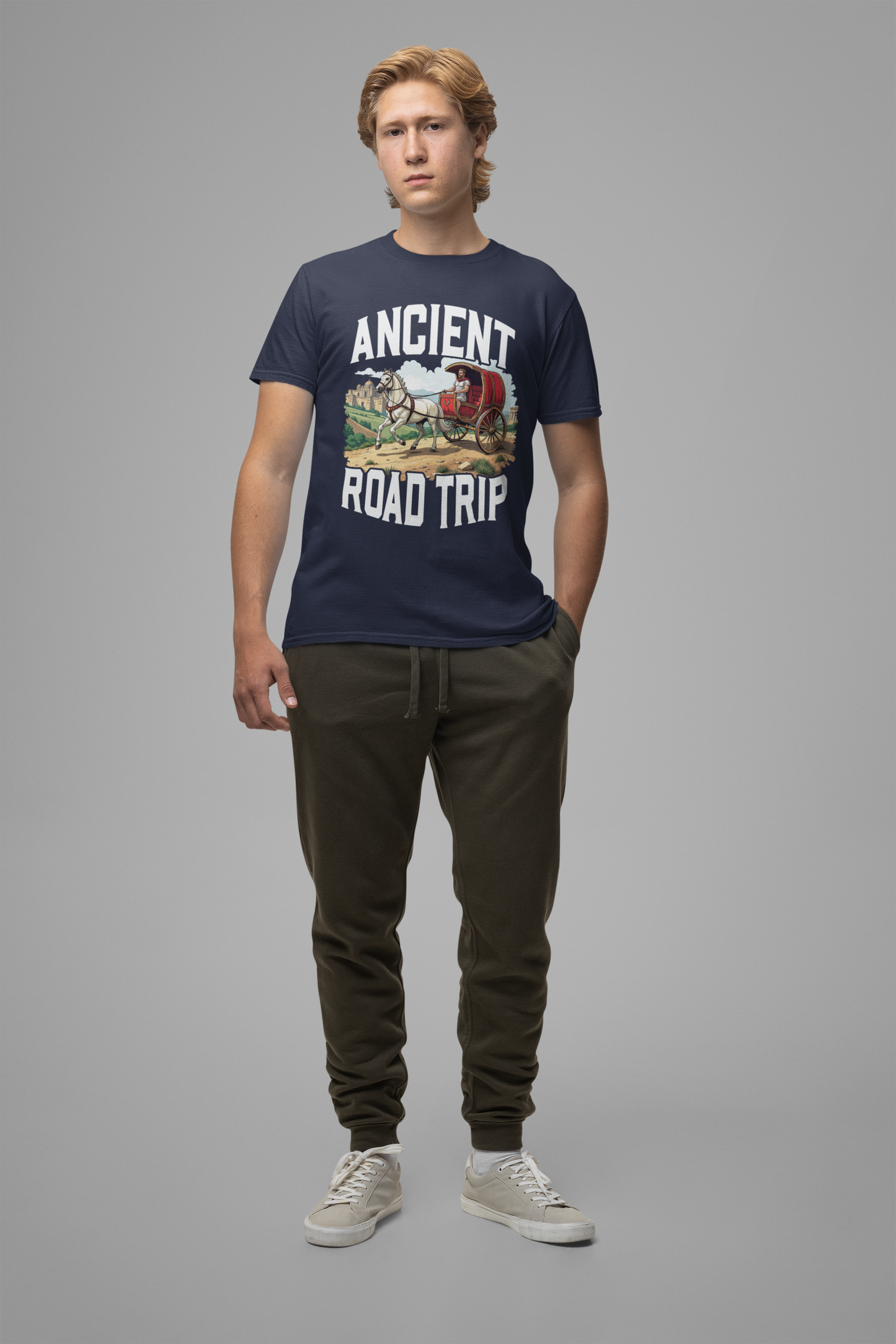 Ancient Road Trip Tee, History Explorer Shirt, Archaeology Adventure Top, Cultural Heritage Graphic, Travel Through Time Gift