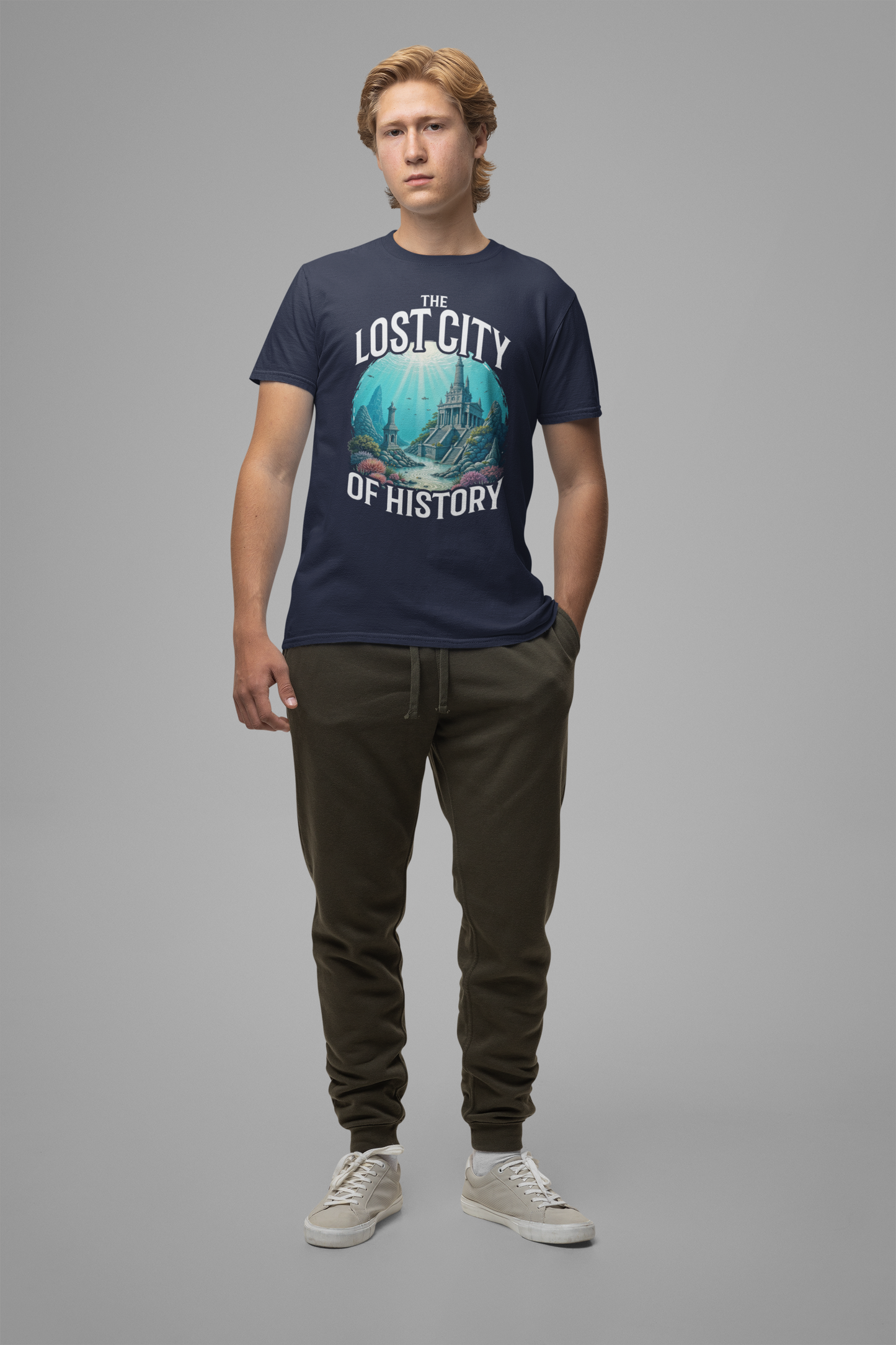 Sunken Cities of the Past Tee, Lost World History Shirt, Ancient Civilizations Graphic Tee, Underwater Discovery Top, Explorer Gift