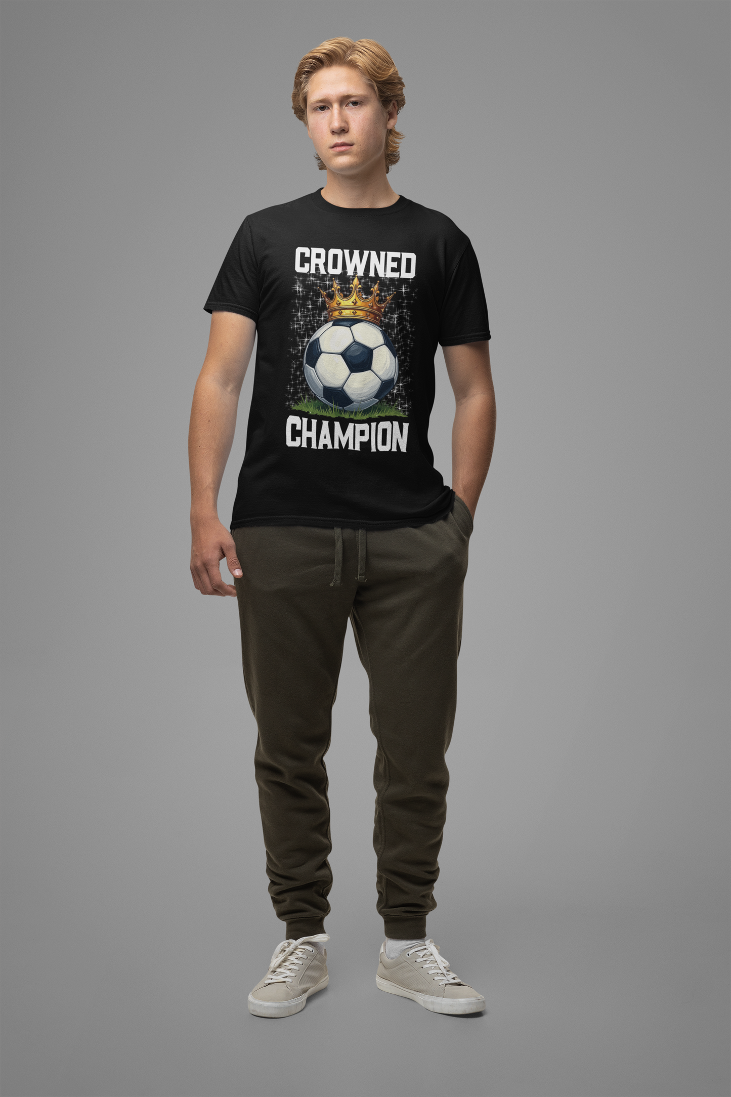 Crowned Champion Shirt, Victory Tee, Motivational Sports Shirt, Winning Mindset Top, Athlete Gift Tee, Hustle Hard Shirt