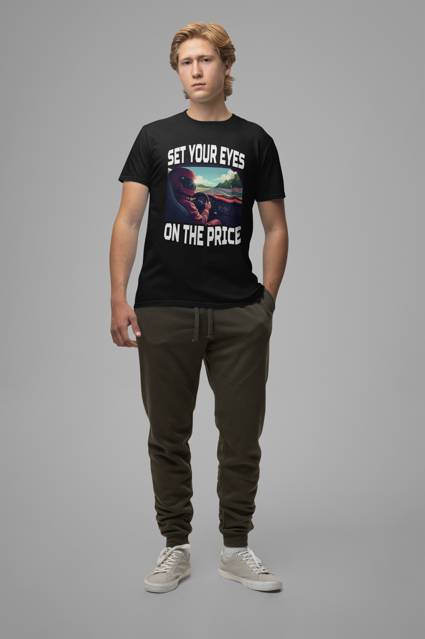 Helmet Visor POV Tee, Racing Fan Graphic Shirt, Driver Perspective Tee, Speed Junkie Style, Motorsport Gift