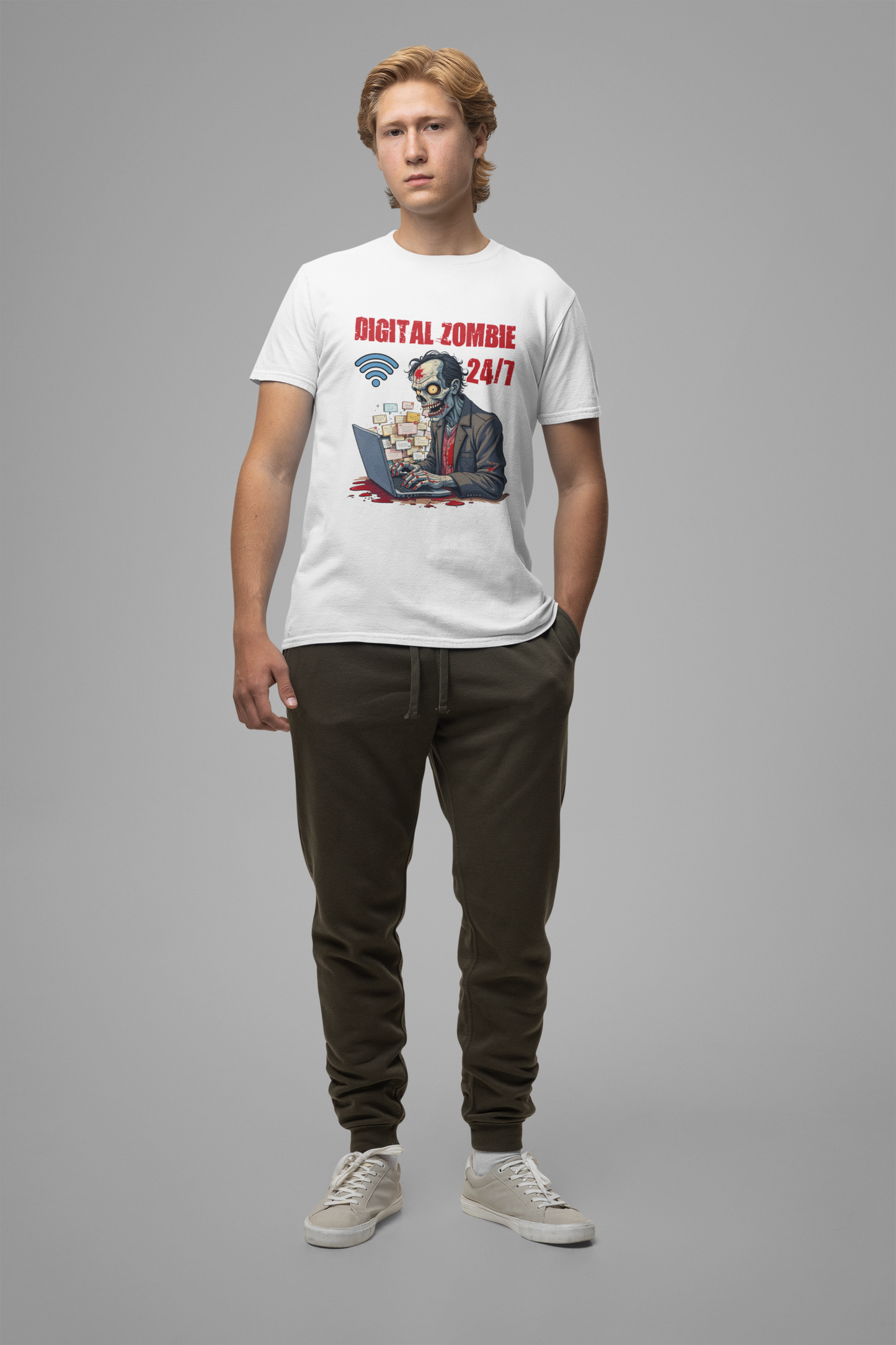 Chronically Online Tee, Internet Addict Shirt, Social Media Humor Graphic, Digital Life Top, Always Plugged In Gift