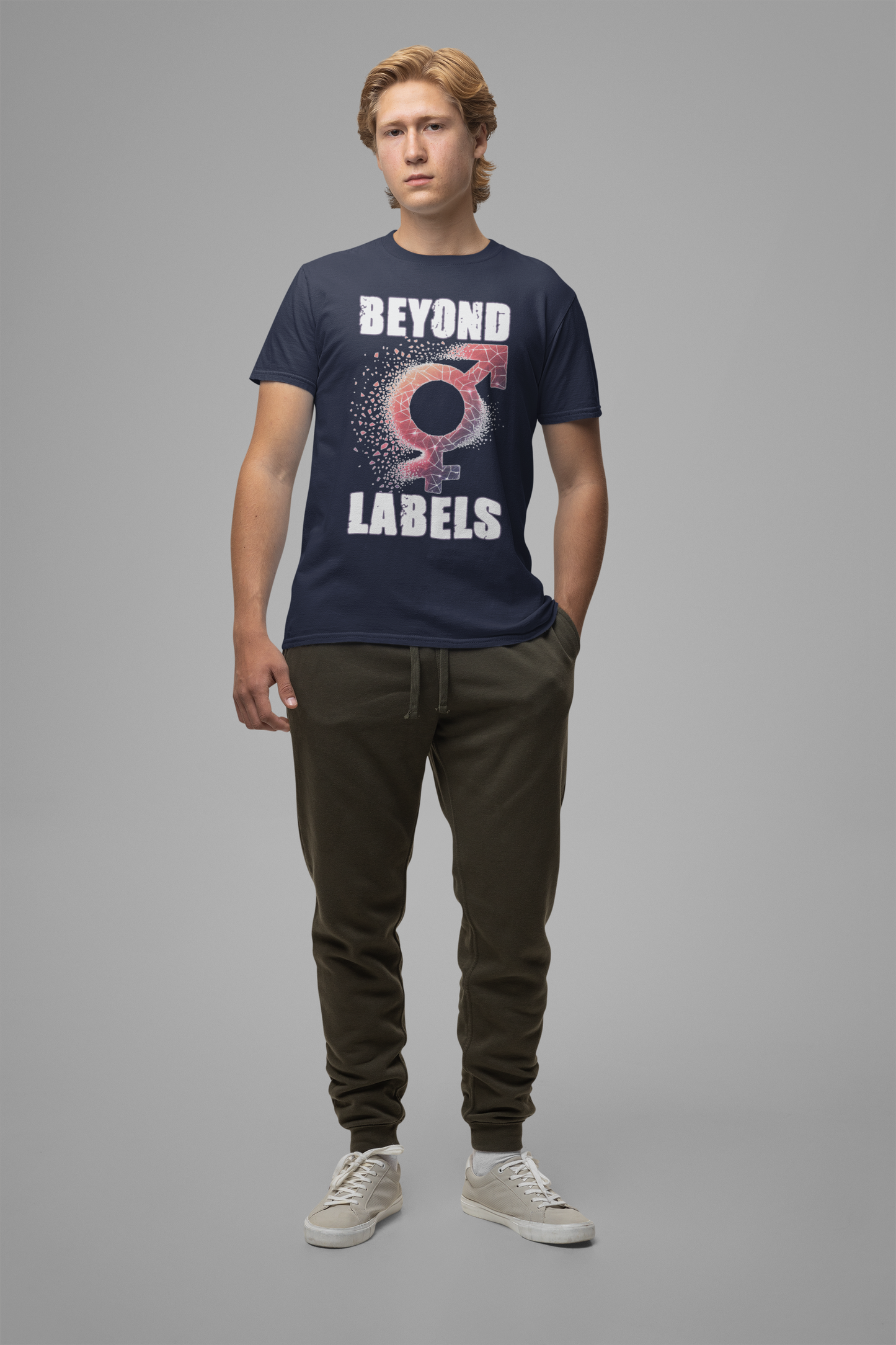 Breaking The Binary Shirt, Pride Beyond Labels Tee, Gender Inclusive T Shirt, LGBTQ Affirmation Apparel, Queer Identity Graphic Top