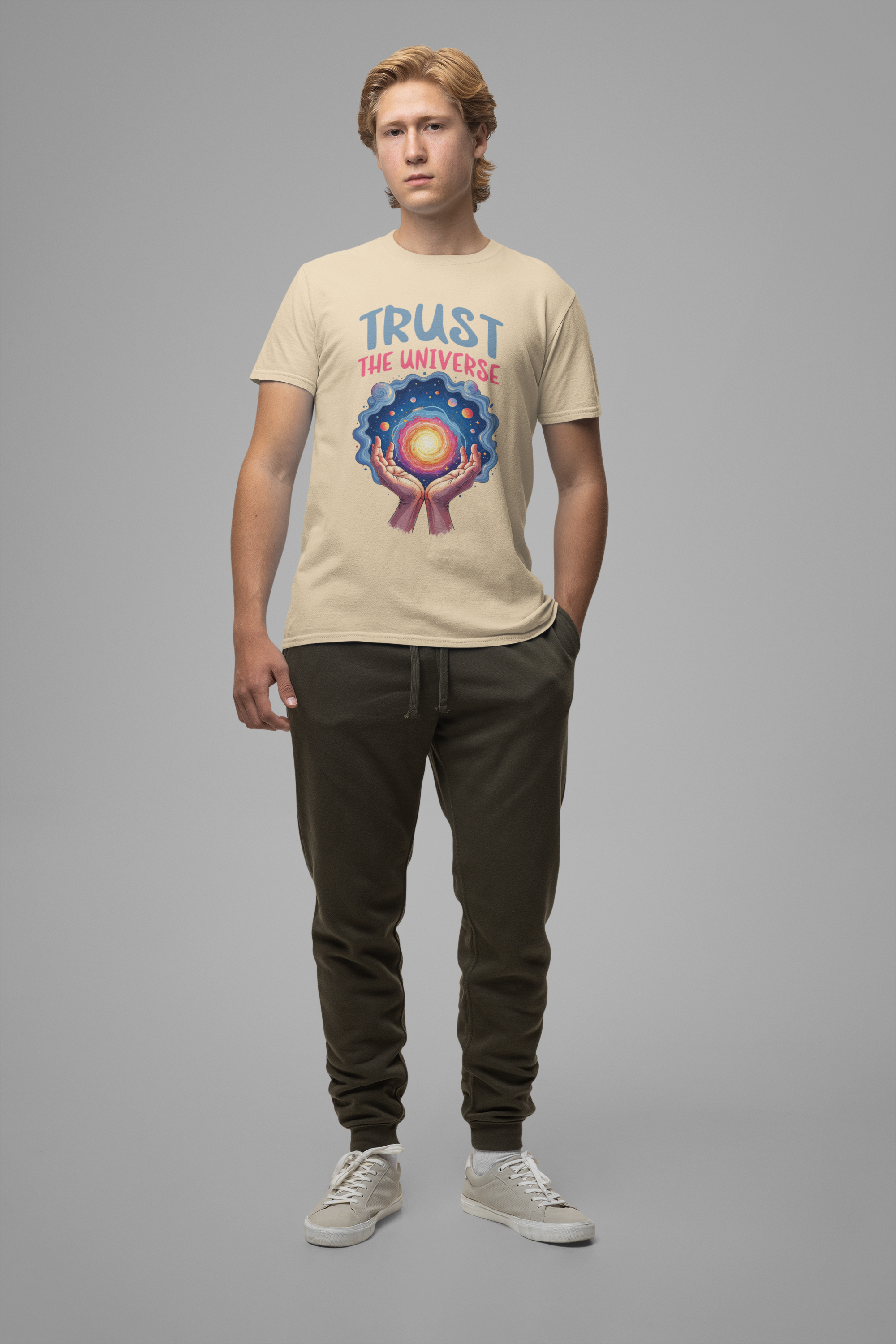 Cosmic Energy Shirt Spiritual Space Vibes Tee Radiating Universal Flow and Mystical Insight for Dreamers Meditators and Cosmic Thinkers