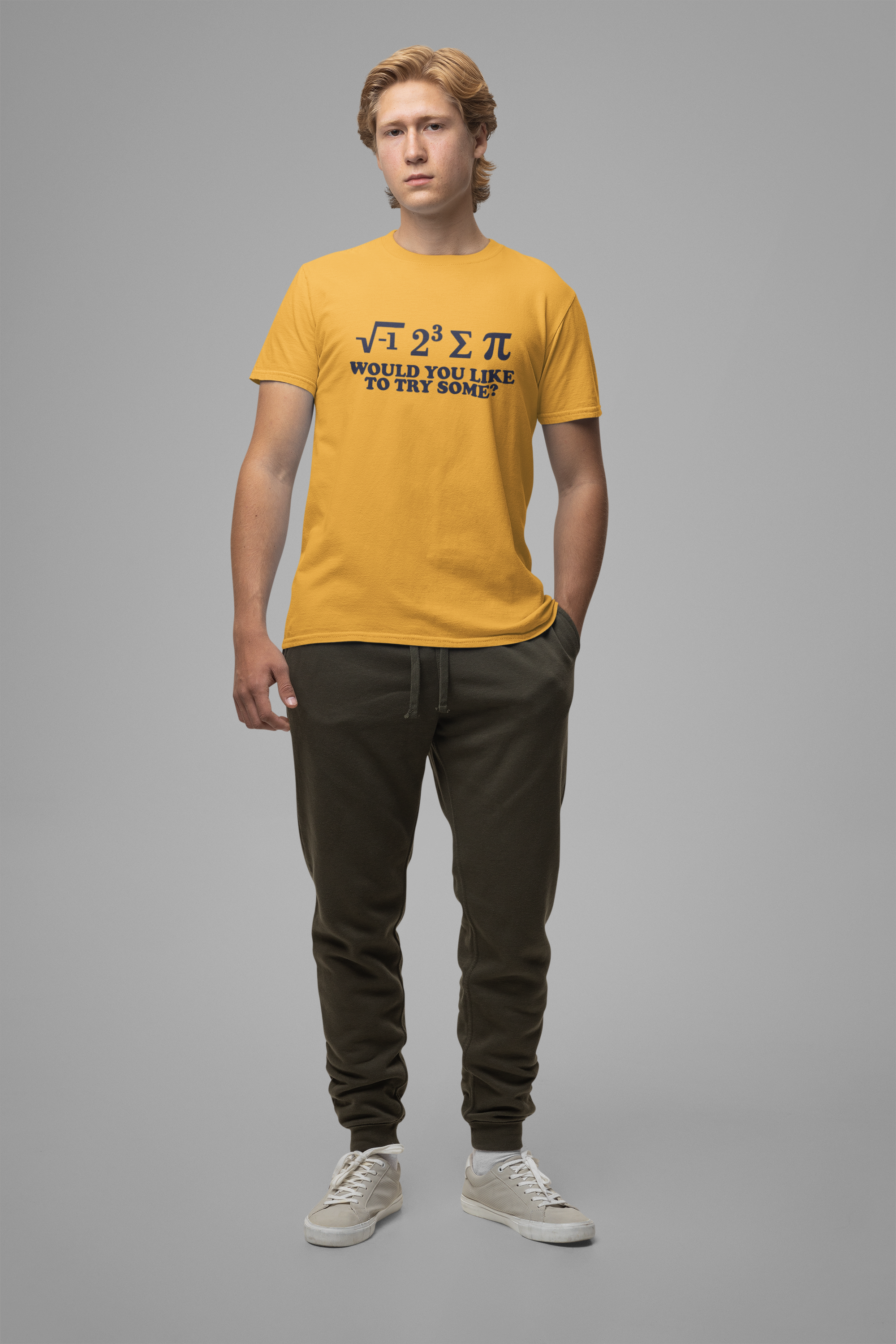 Math Joke T-Shirt – “i 8 Sum Pi” Funny Equation Graphic Tee