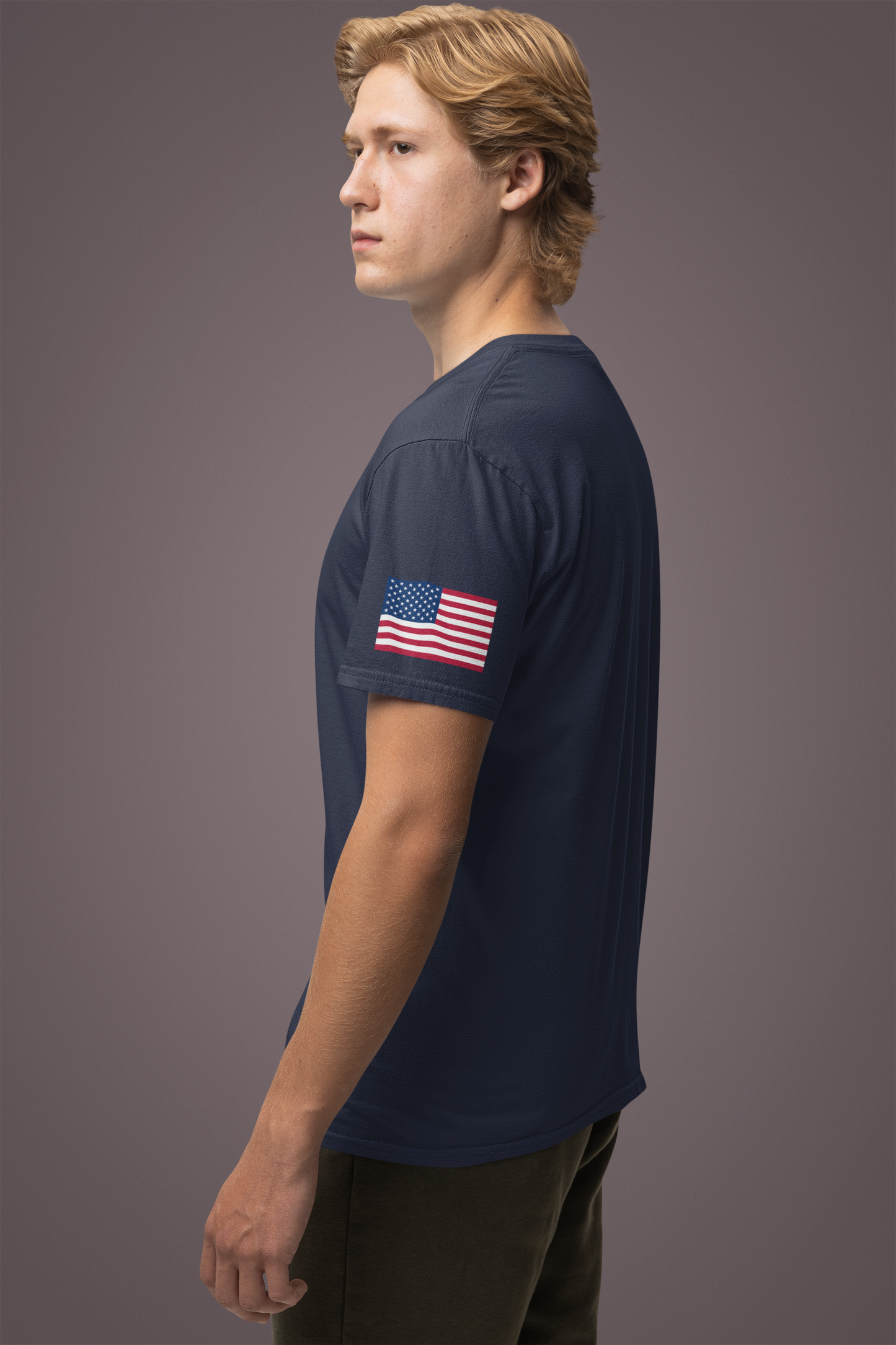 Vintage NYC T-Shirt - New York City Urban Culture Retro Orange Striped Design