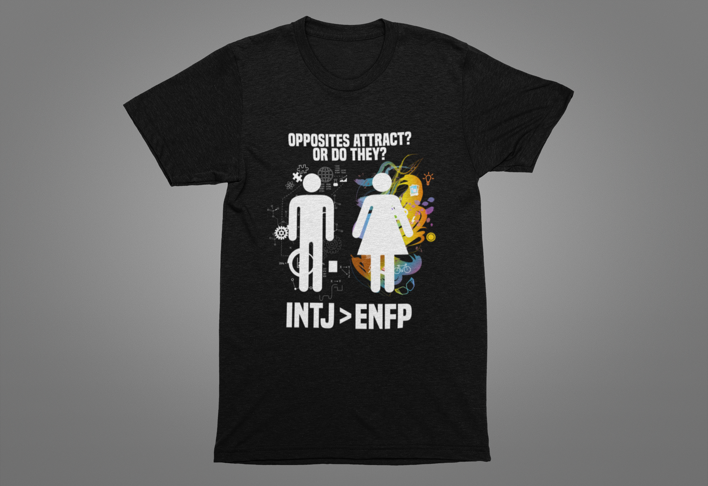 INTJ and ENFP   Official Graphic Statement Tee for Bold Minds, Modern Thinkers, and Everyday Expression Everywhere