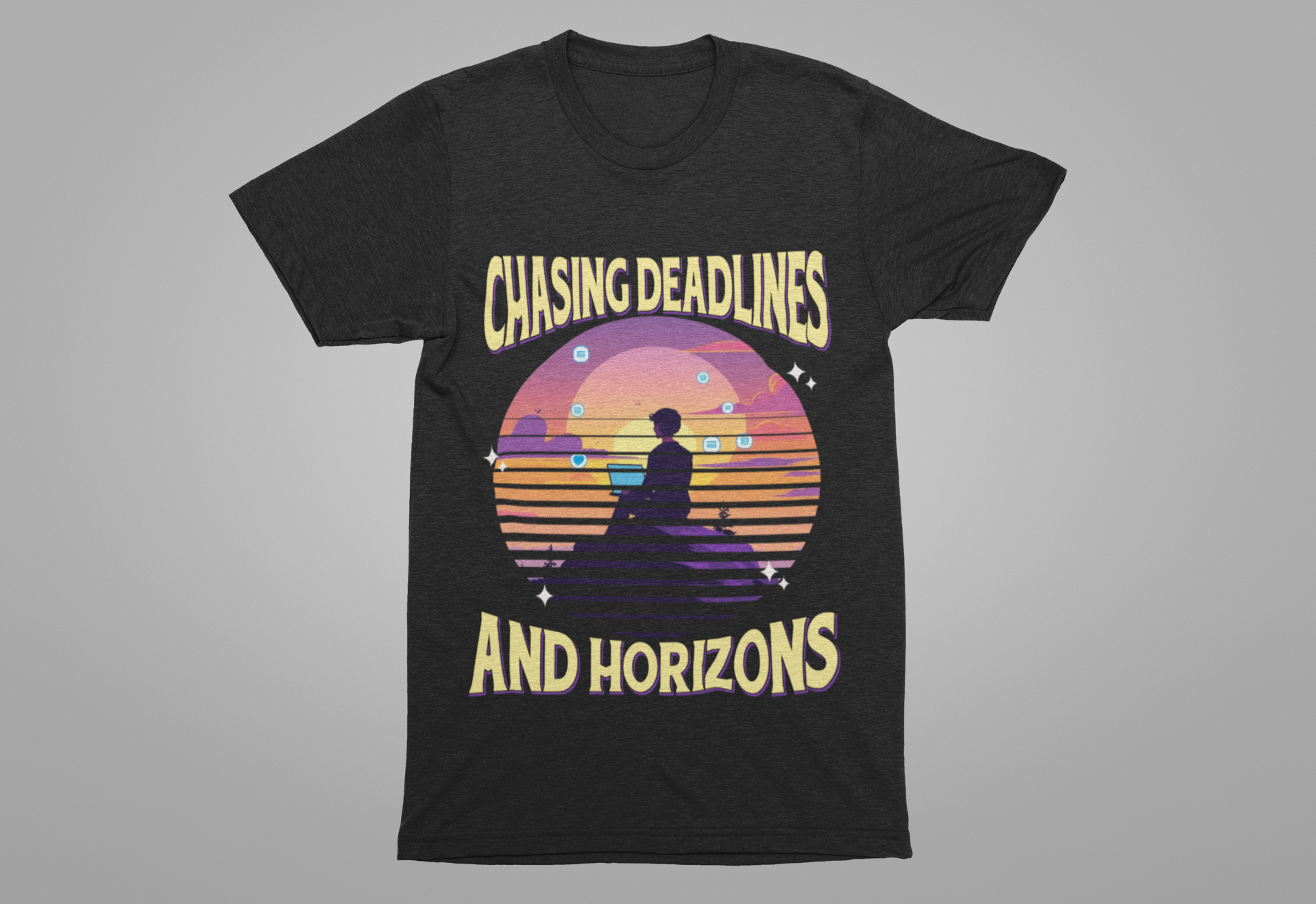 Digital Nomad Vibes - Work & Travel Lifestyle T-Shirt