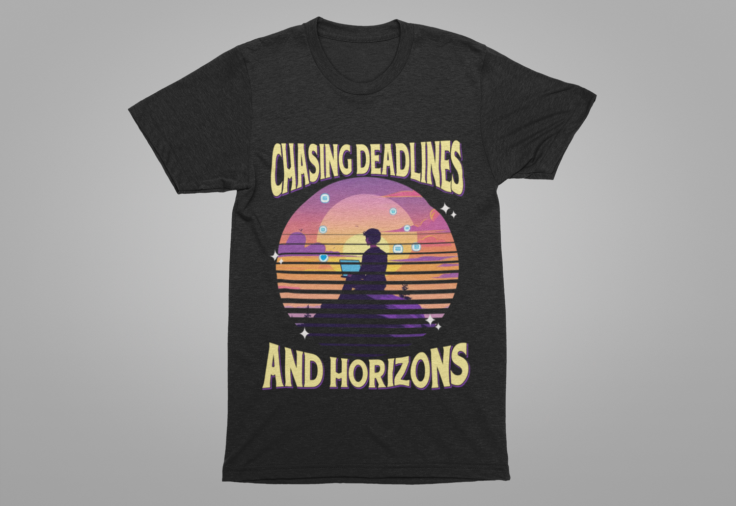 Digital Nomad Vibes - Work & Travel Lifestyle T-Shirt