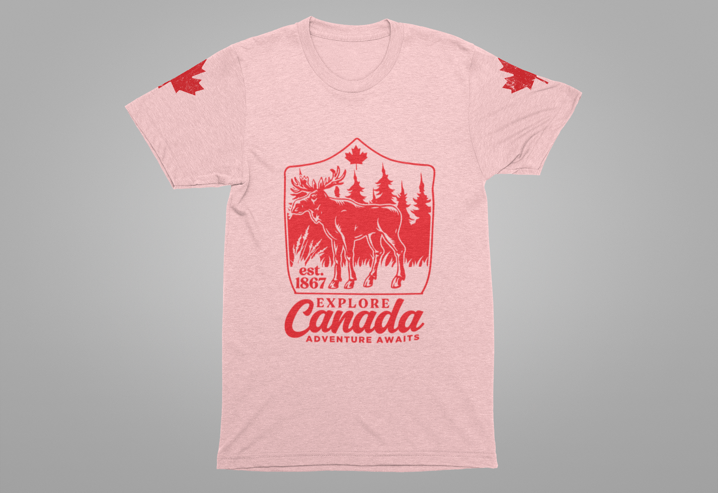 Explore Canada Moose Adventure T-Shirt